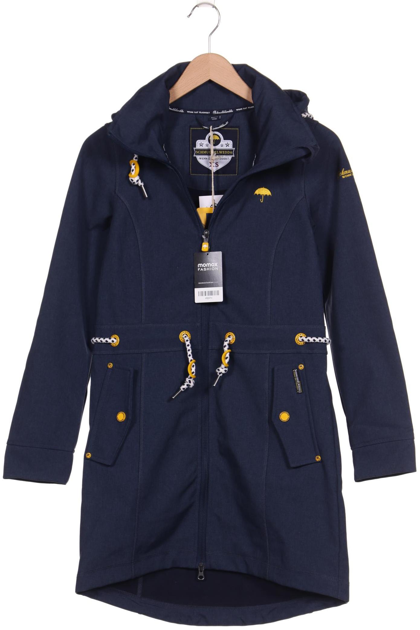 

schmuddelwedda Damen Mantel, marineblau