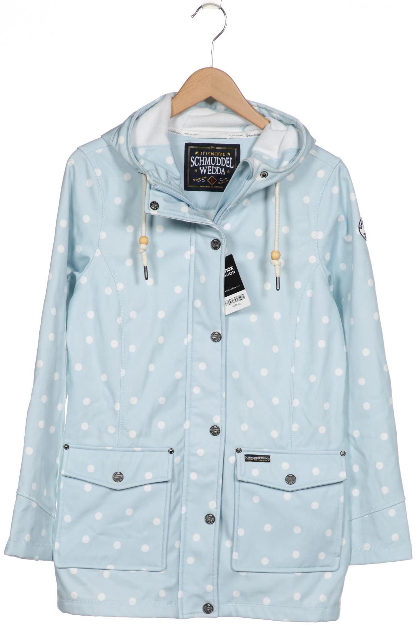

schmuddelwedda Damen Mantel, hellblau