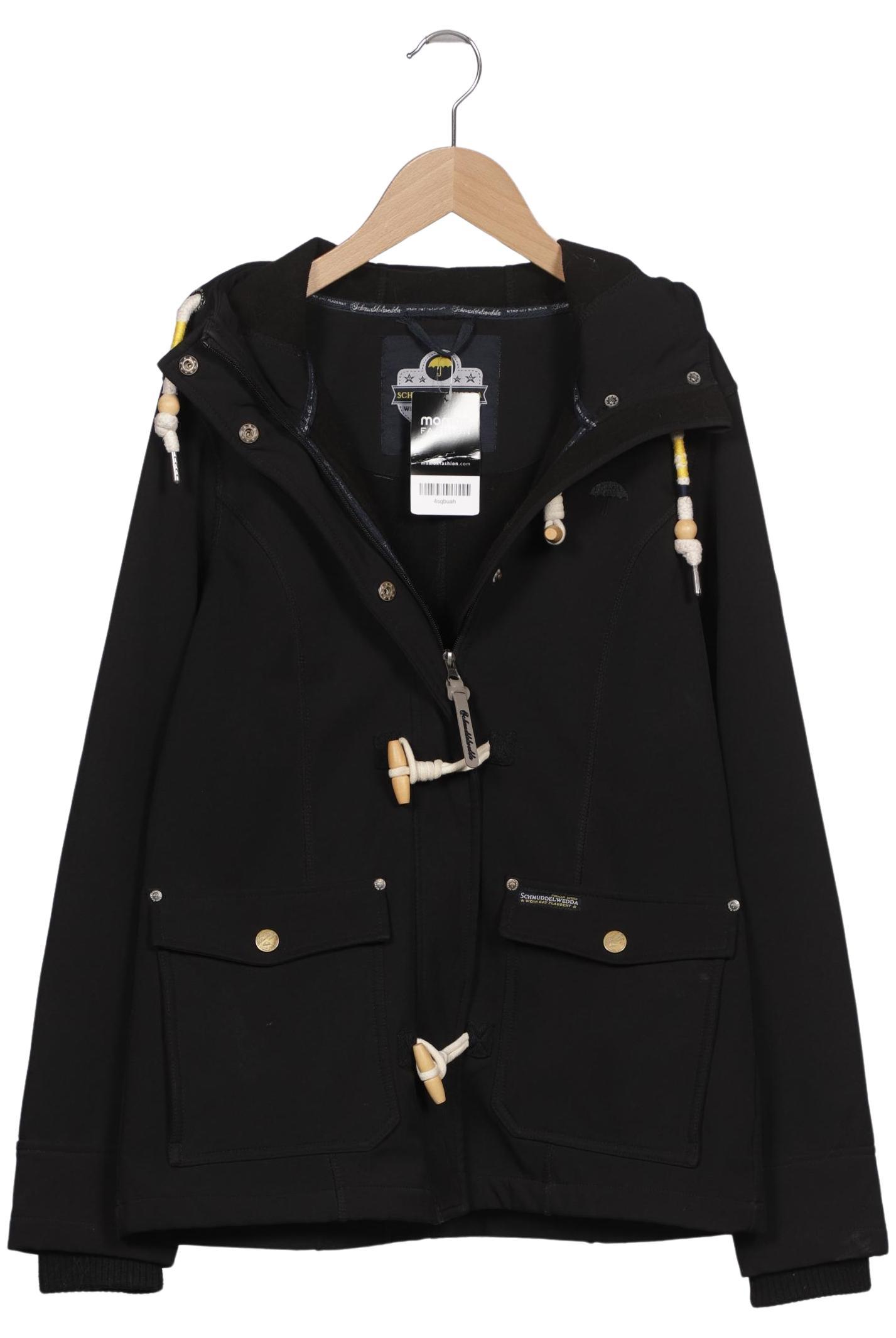 

Schmuddelwedda Damen Mantel, schwarz, Gr. 38