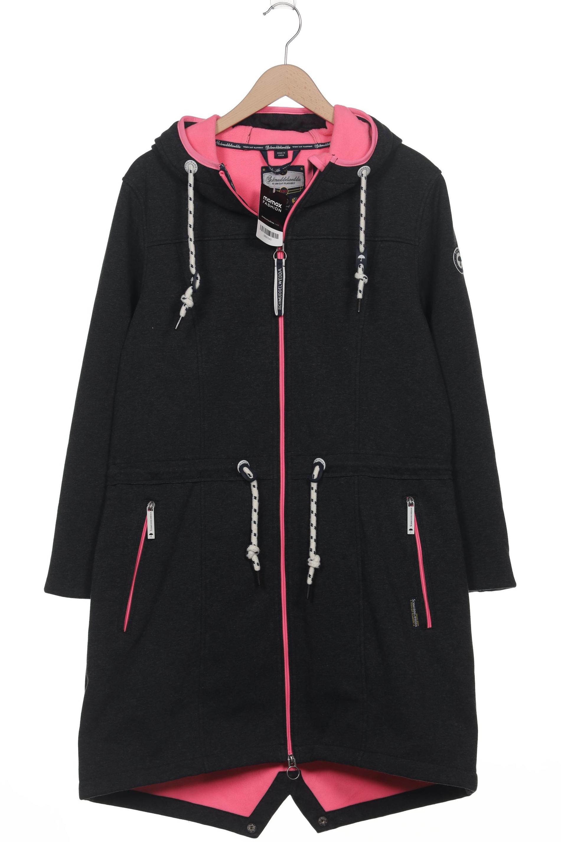 

Schmuddelwedda Damen Mantel, grau, Gr. 46