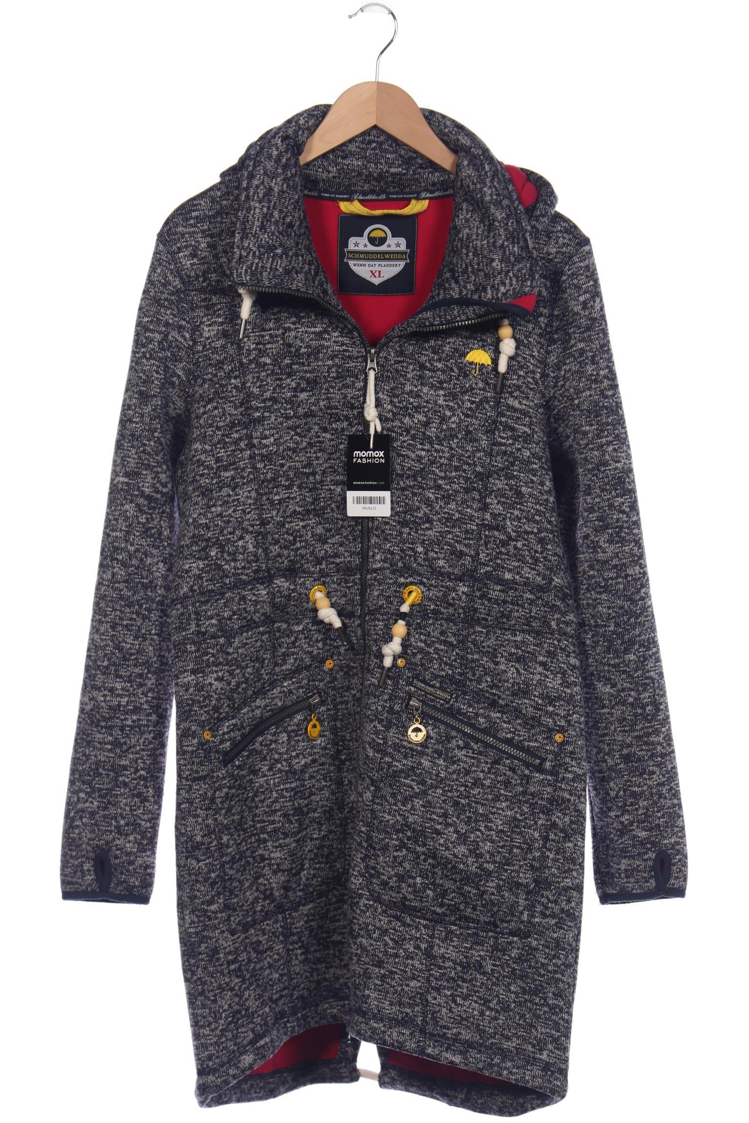 

schmuddelwedda Damen Mantel, marineblau