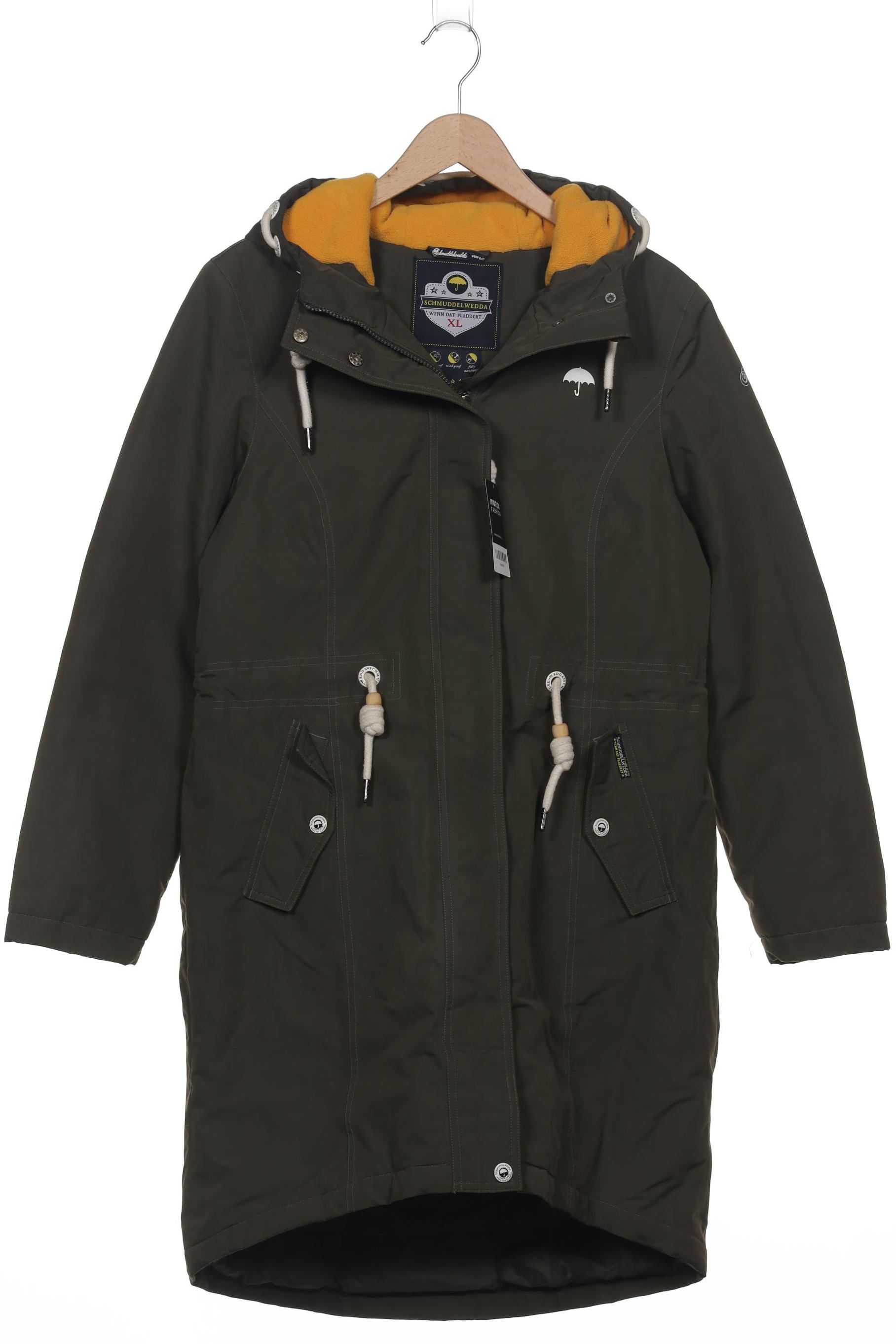 

Schmuddelwedda Damen Mantel, grün, Gr. 44