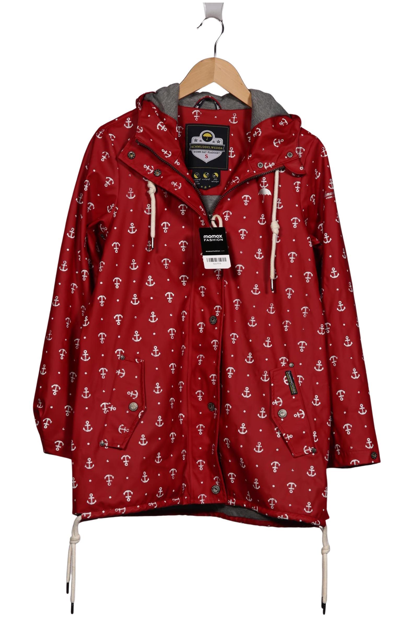 

Schmuddelwedda Damen Mantel, rot, Gr. 36