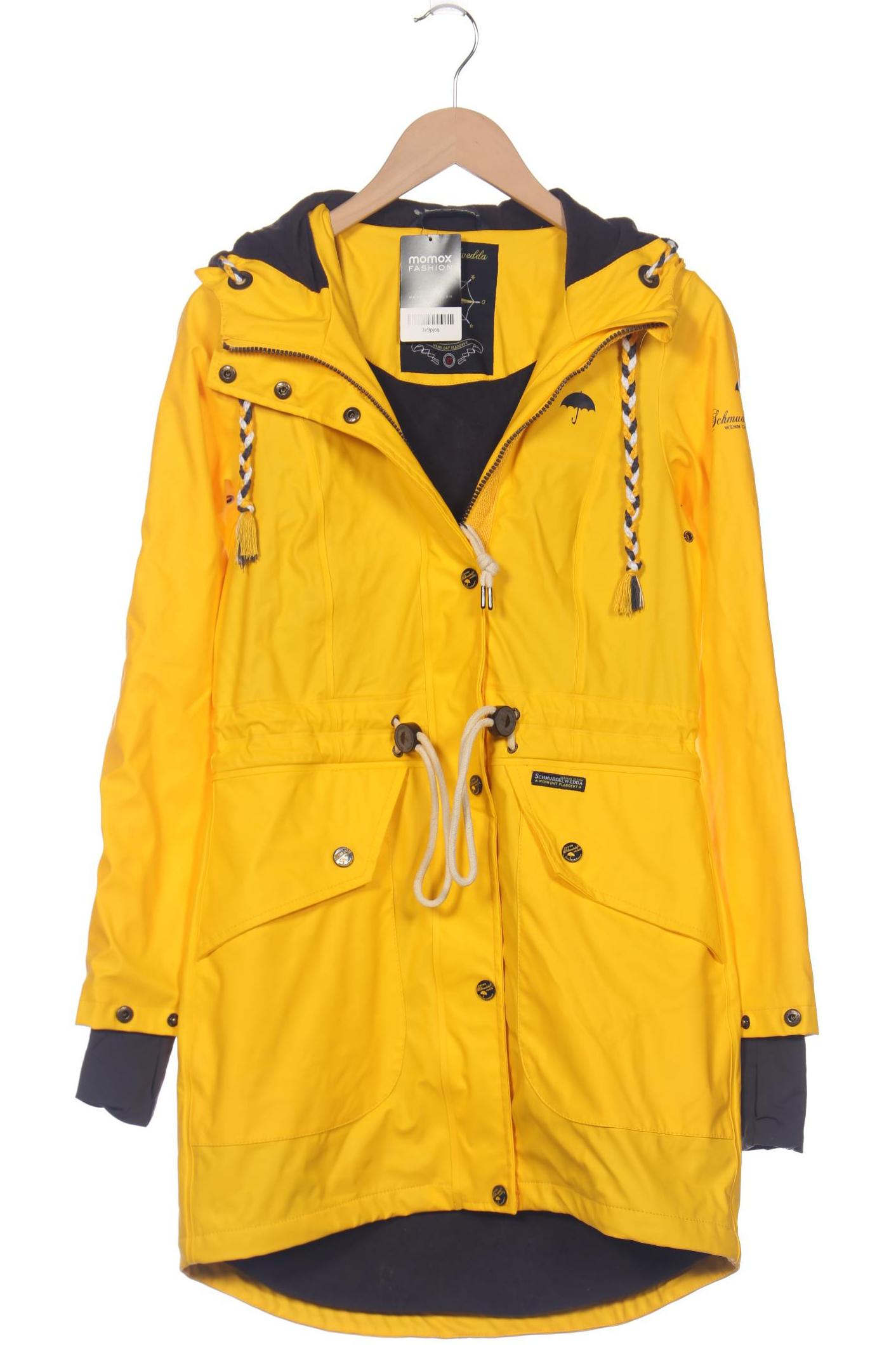

Schmuddelwedda Damen Mantel, gelb, Gr. 34