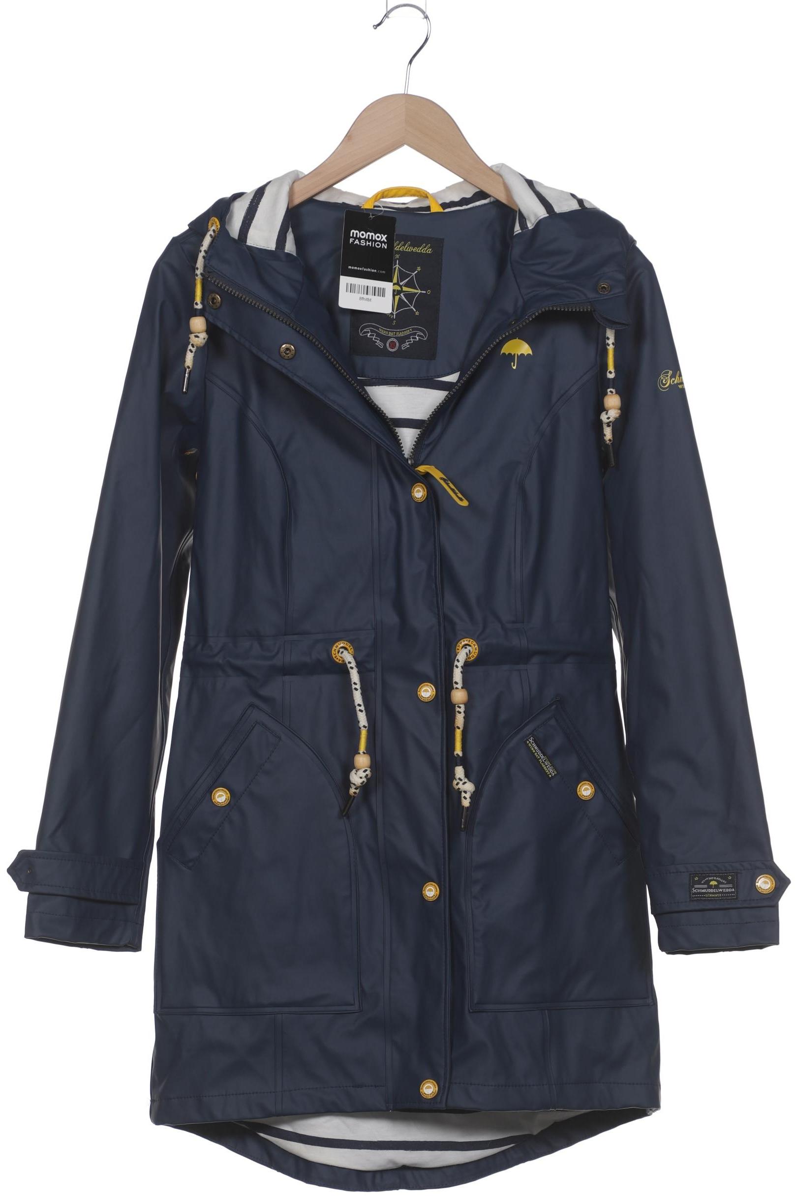 

Schmuddelwedda Damen Mantel, blau, Gr. 34