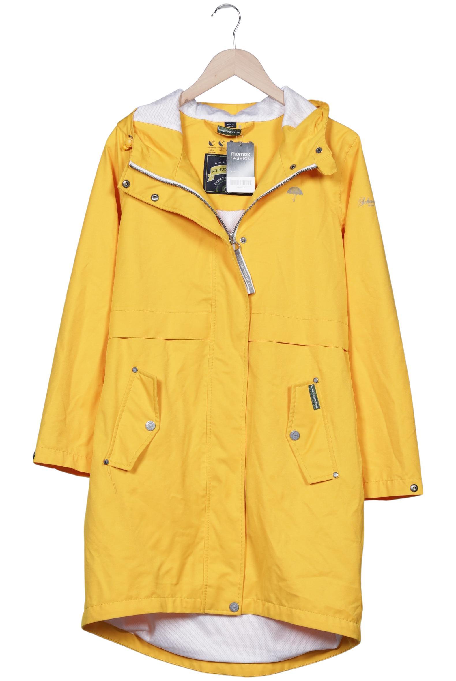

Schmuddelwedda Damen Mantel, gelb, Gr. 42
