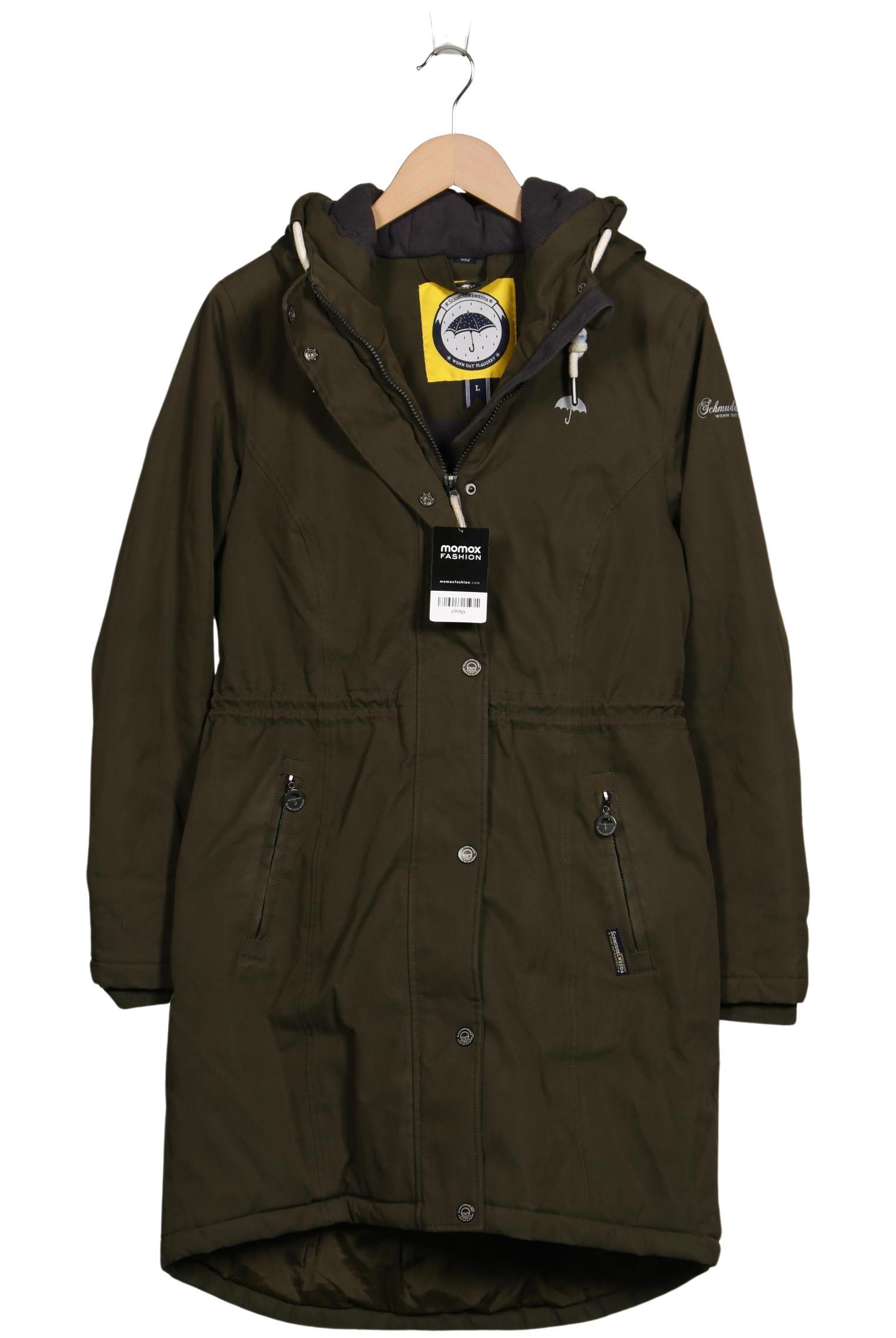 

Schmuddelwedda Damen Mantel, grün, Gr. 42