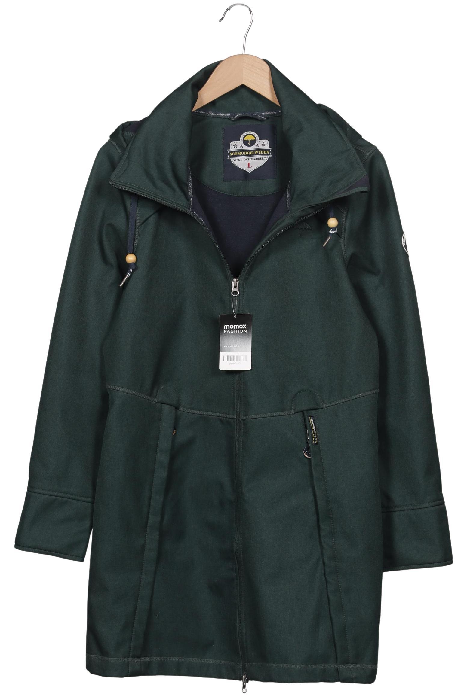 

Schmuddelwedda Damen Mantel, grün, Gr. 42
