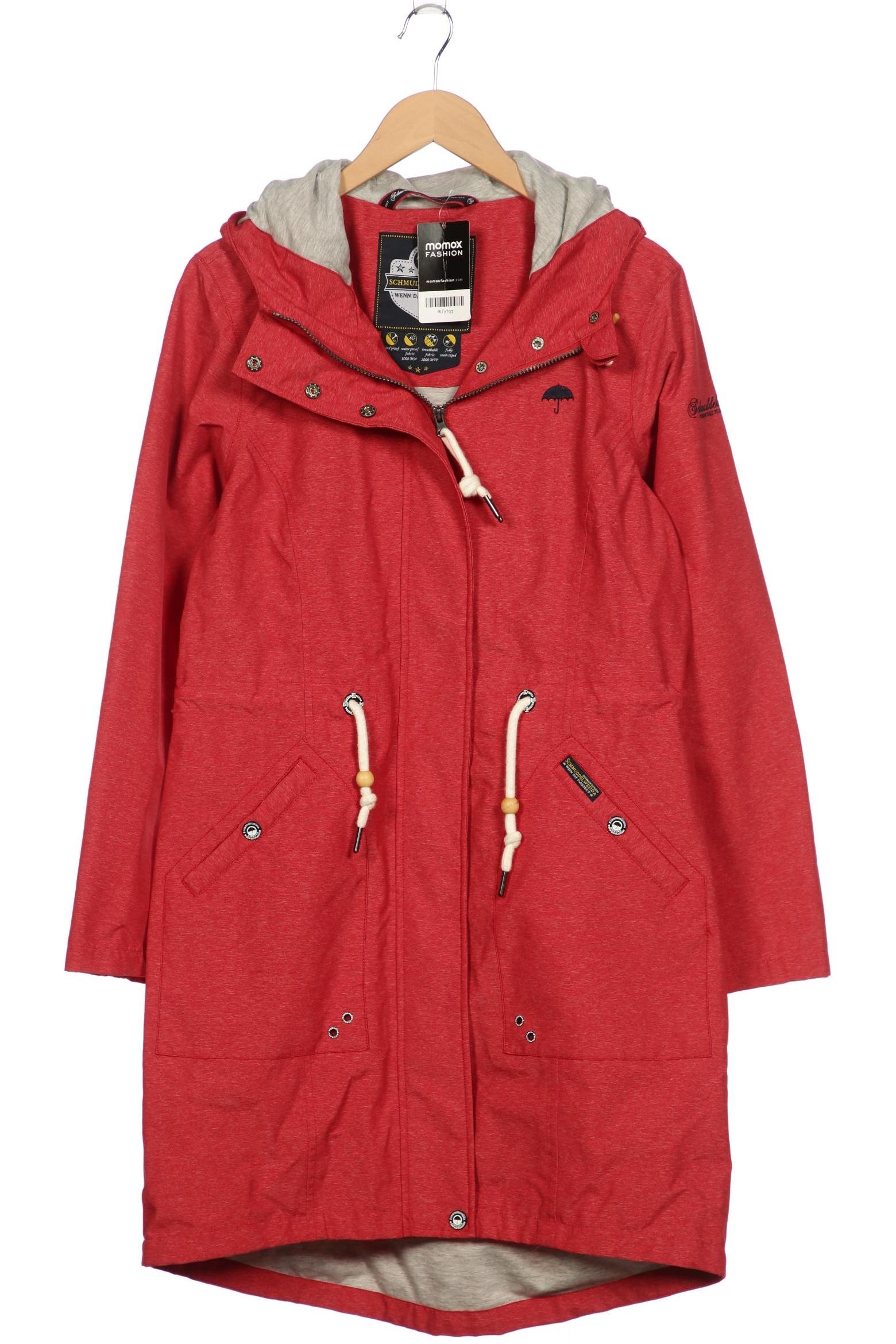 

Schmuddelwedda Damen Mantel, rot, Gr. 42