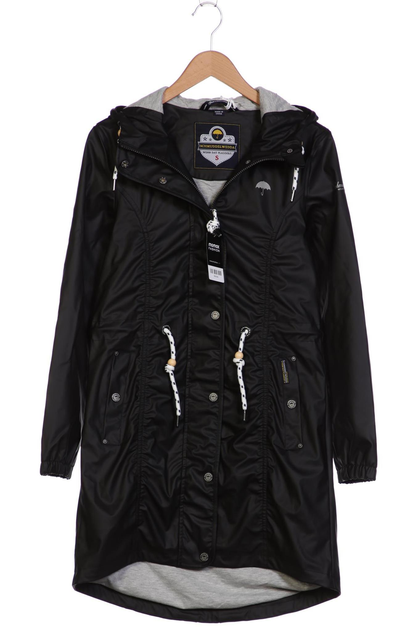 

Schmuddelwedda Damen Mantel, schwarz