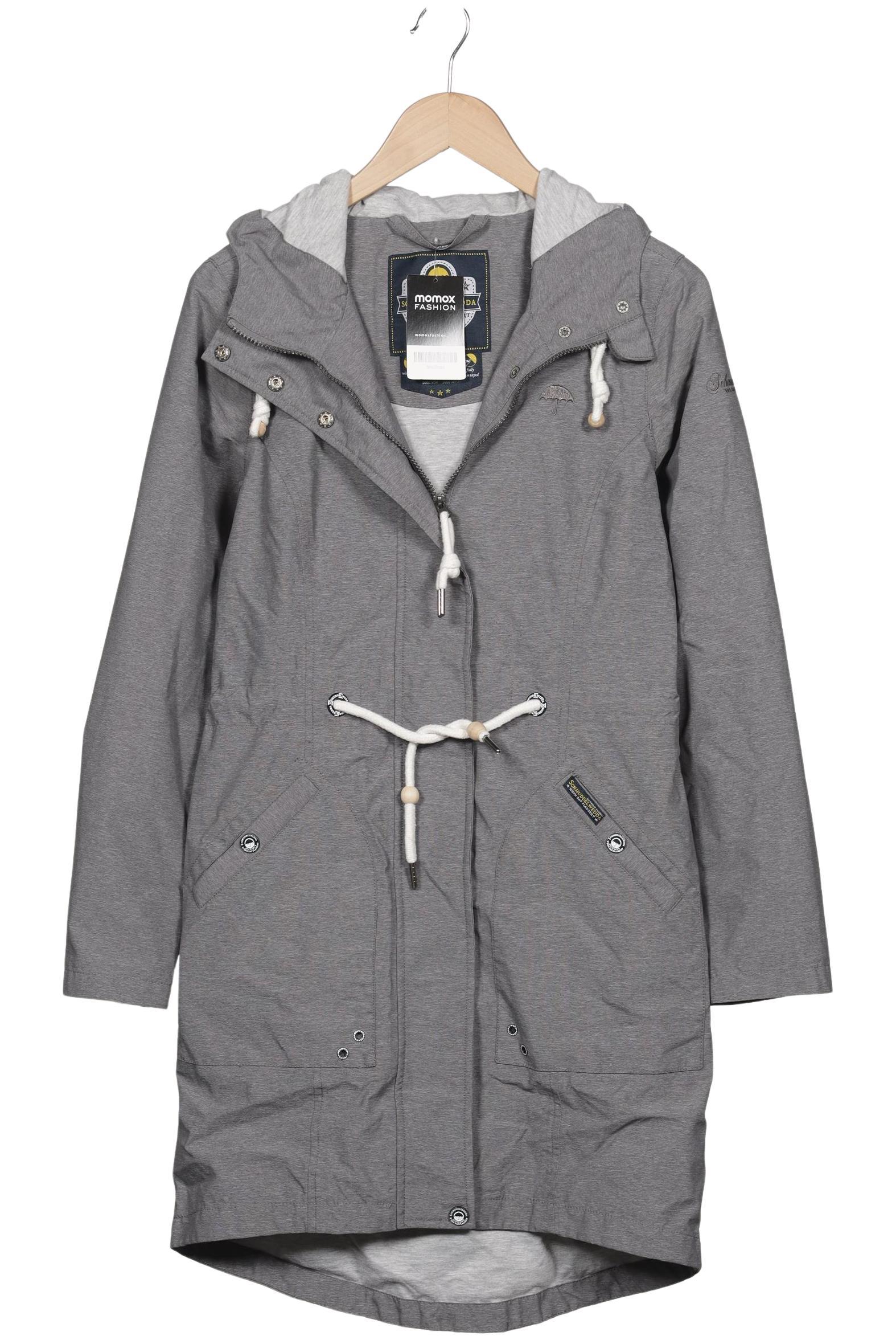 

Schmuddelwedda Damen Mantel, grau, Gr. 36