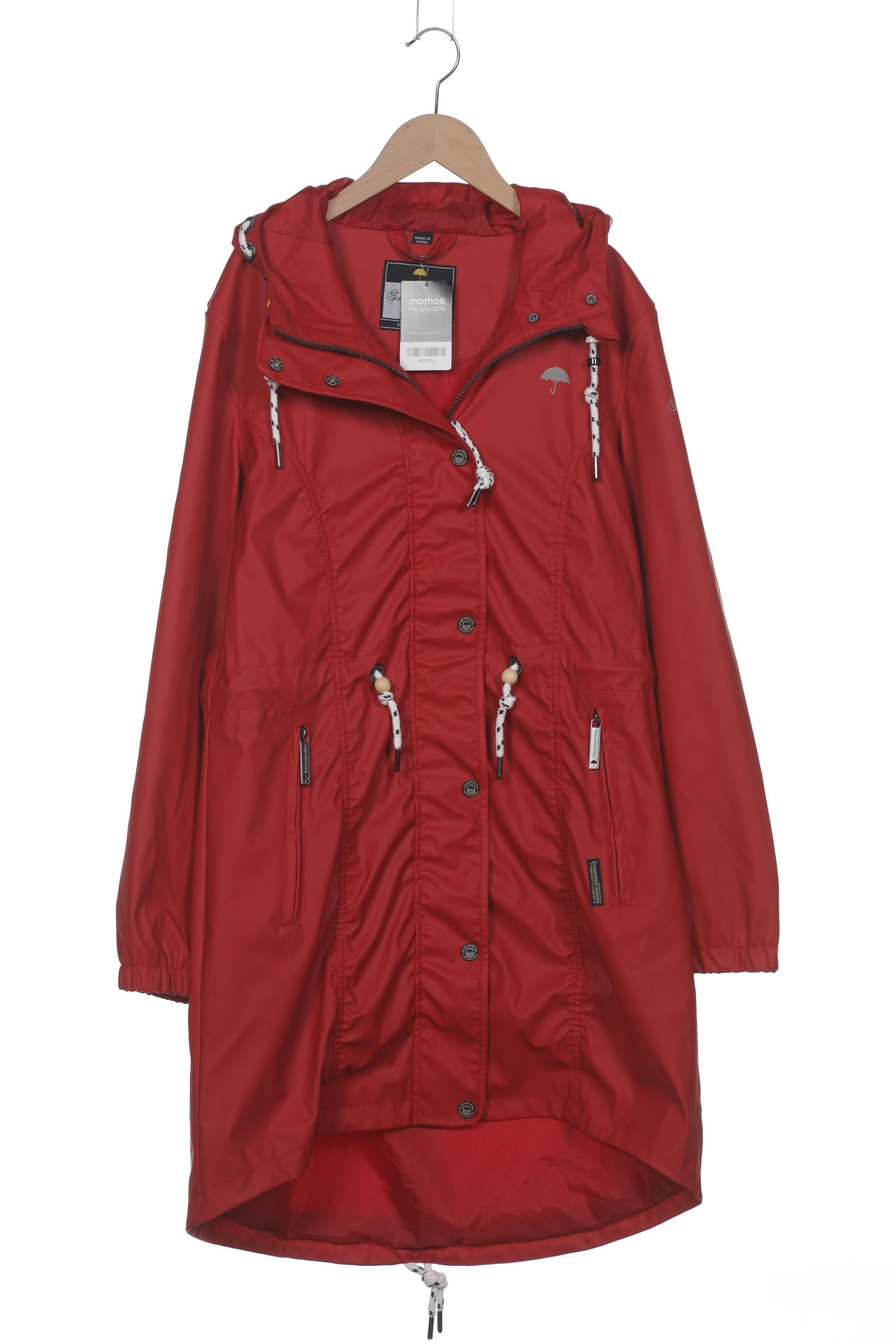 

Schmuddelwedda Damen Mantel, rot, Gr. 44