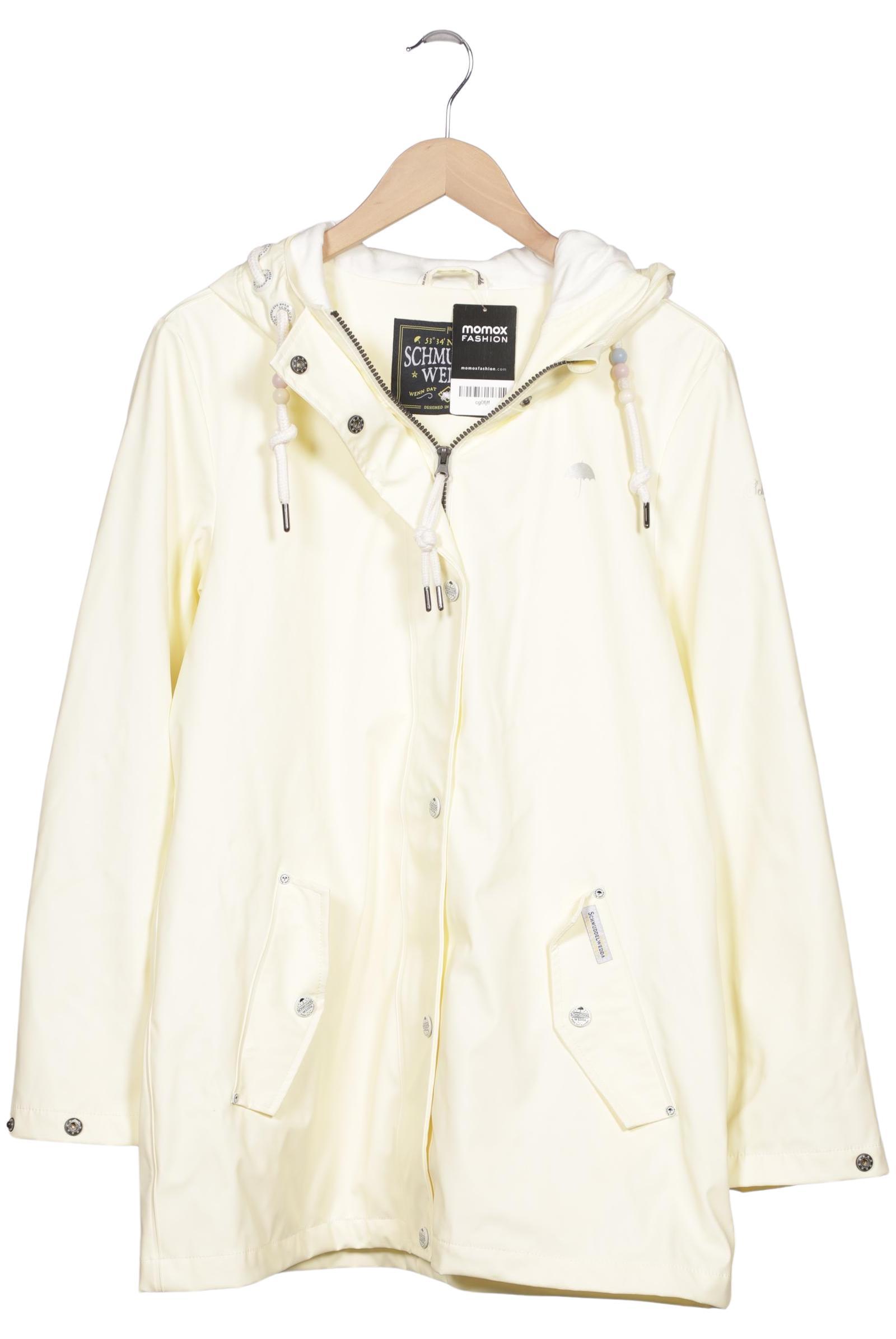 

Schmuddelwedda Damen Mantel, cremeweiß, Gr. 42