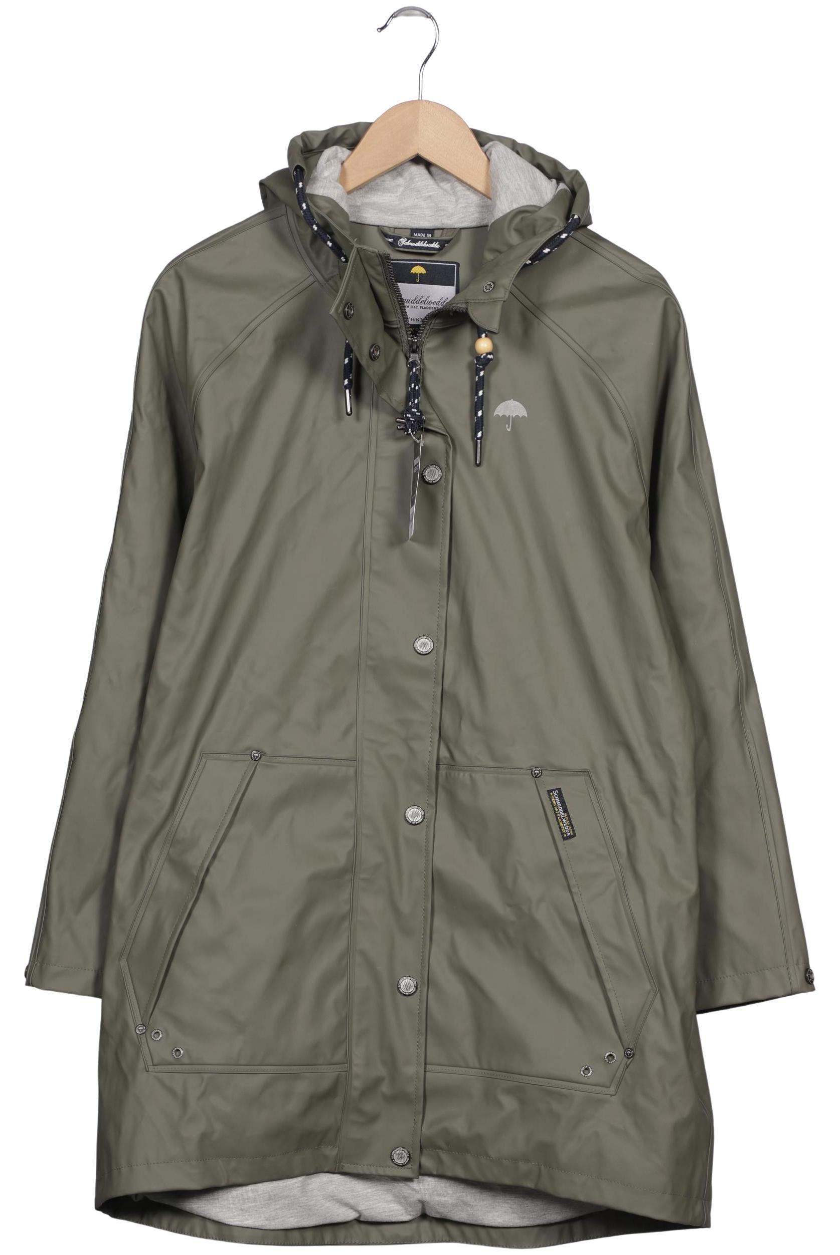 

Schmuddelwedda Damen Mantel, grün, Gr. 34