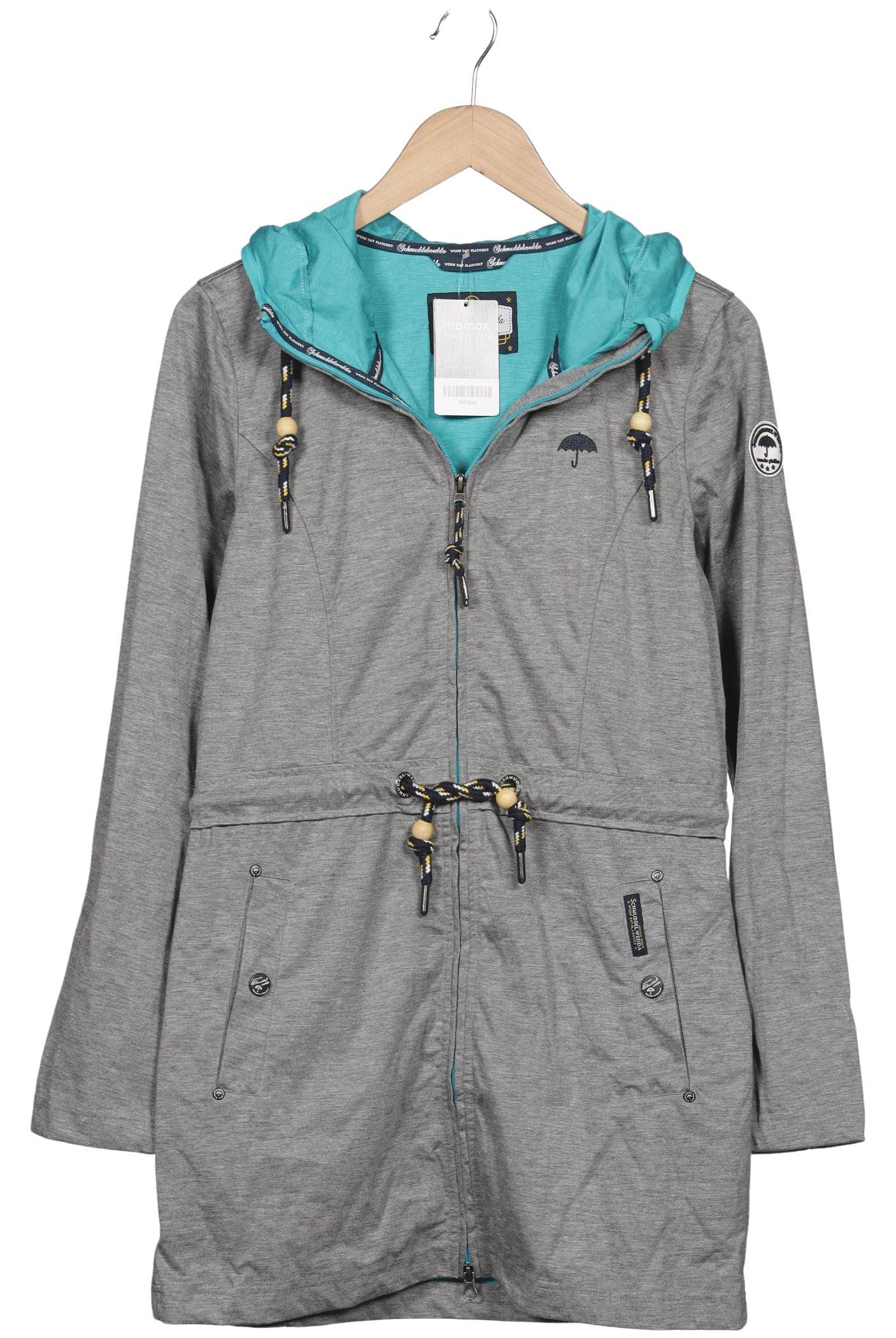 

Schmuddelwedda Damen Mantel, grau, Gr. 36