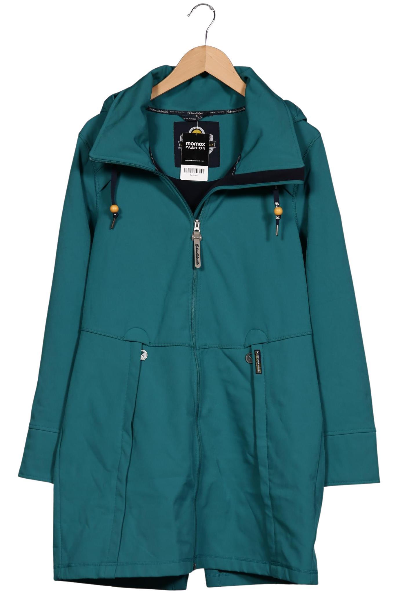 

Schmuddelwedda Damen Mantel, türkis, Gr. 44