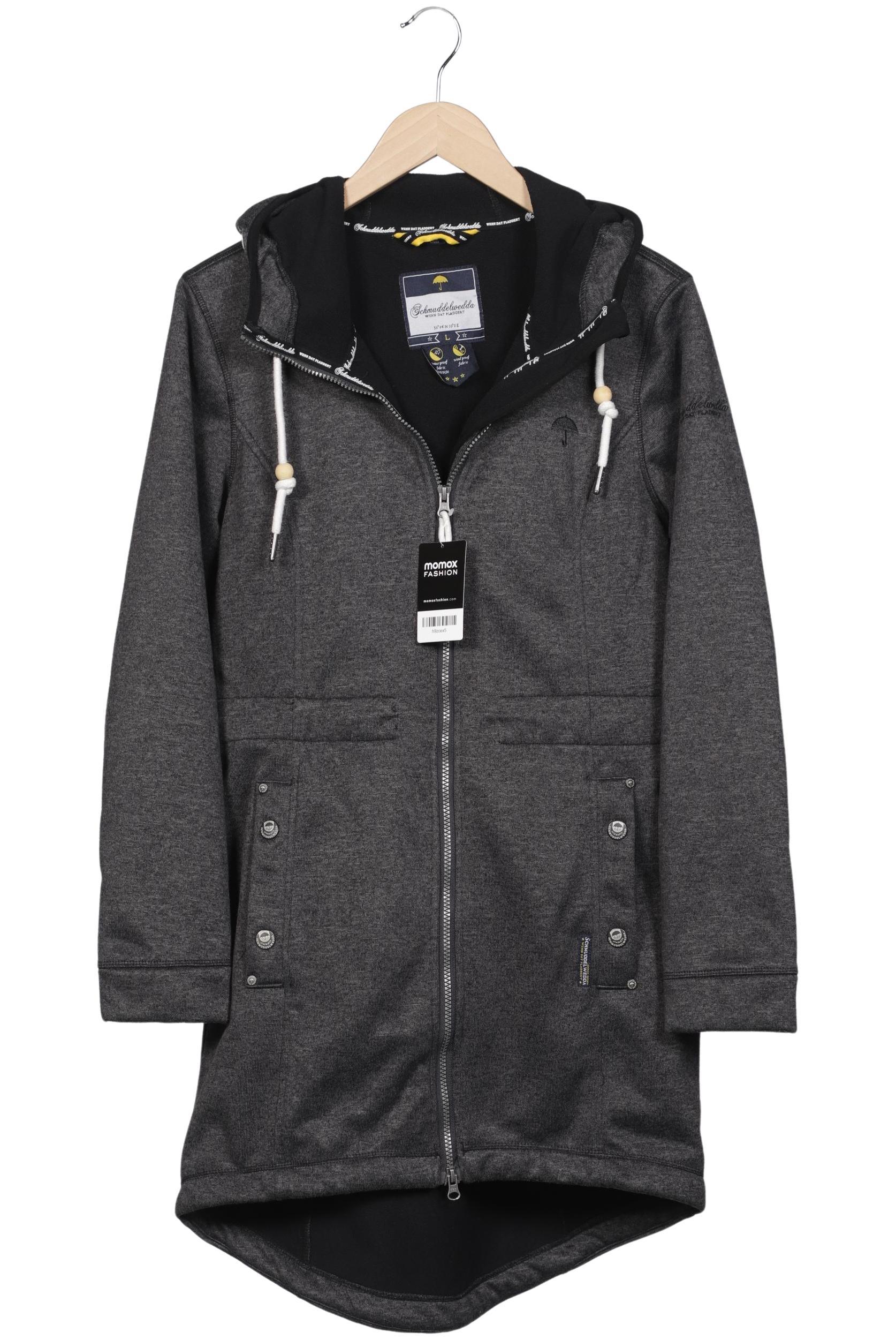 

Schmuddelwedda Damen Mantel, grau, Gr. 42