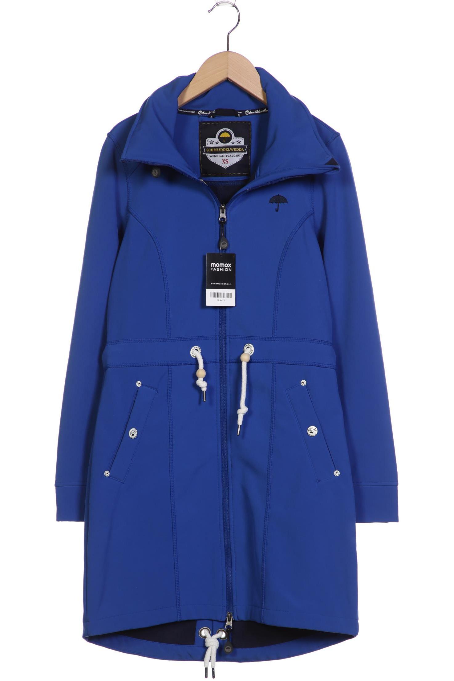

Schmuddelwedda Damen Mantel, blau