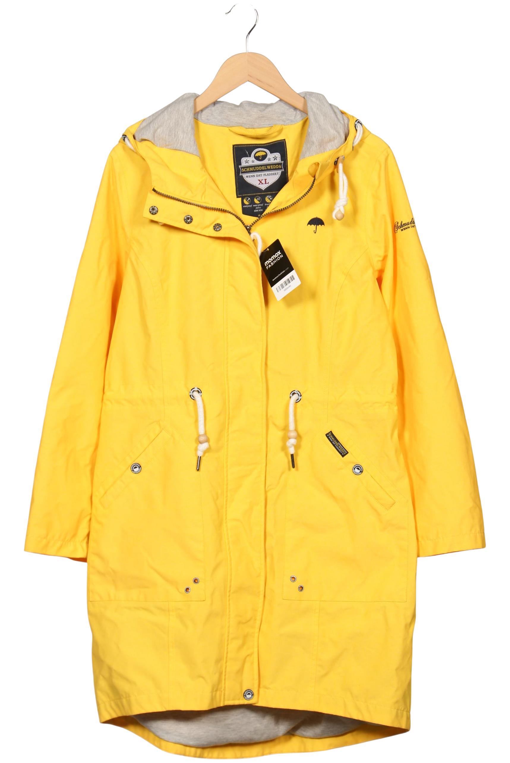 

Schmuddelwedda Damen Mantel, gelb, Gr. 44
