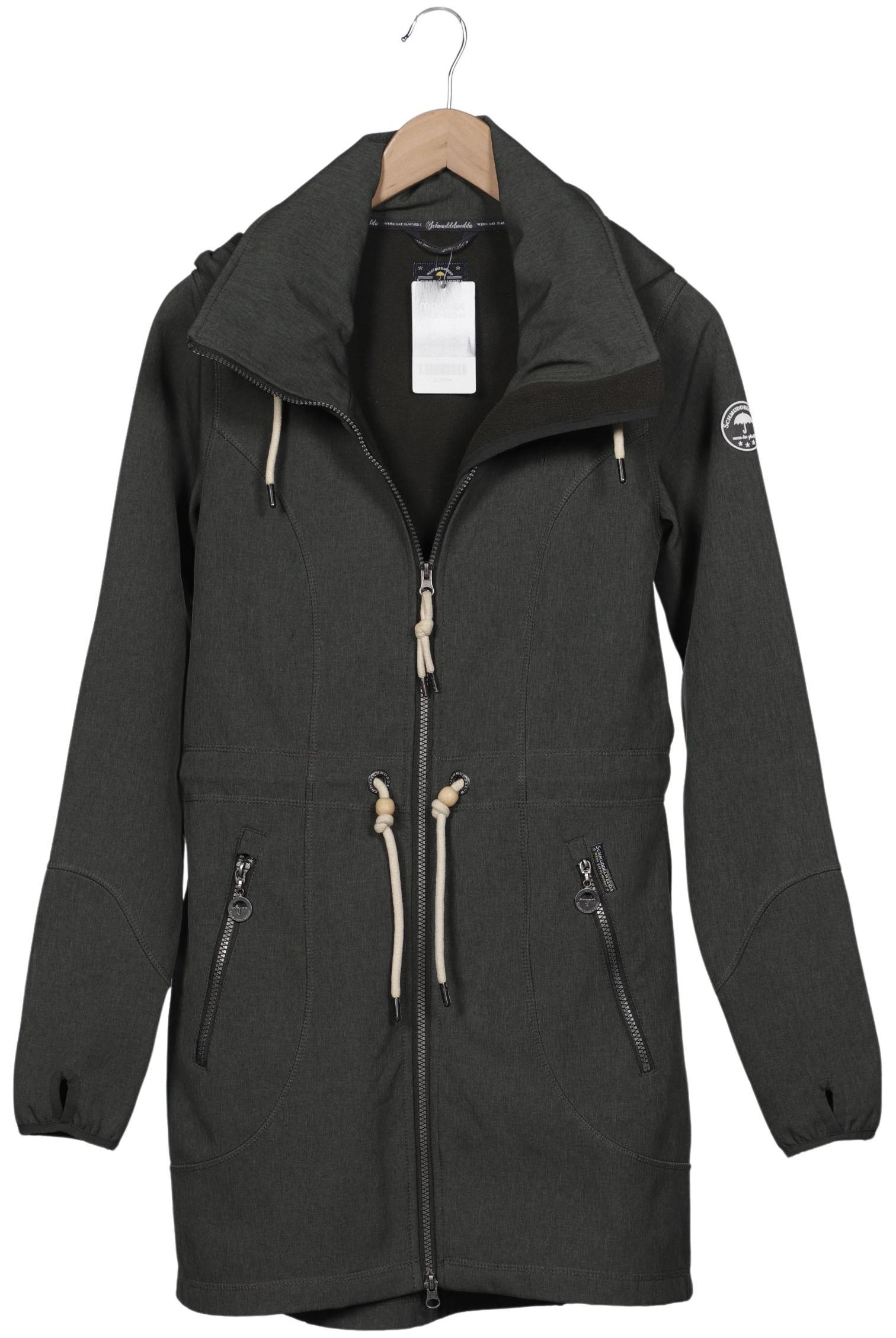 

Schmuddelwedda Damen Mantel, grau, Gr. 36