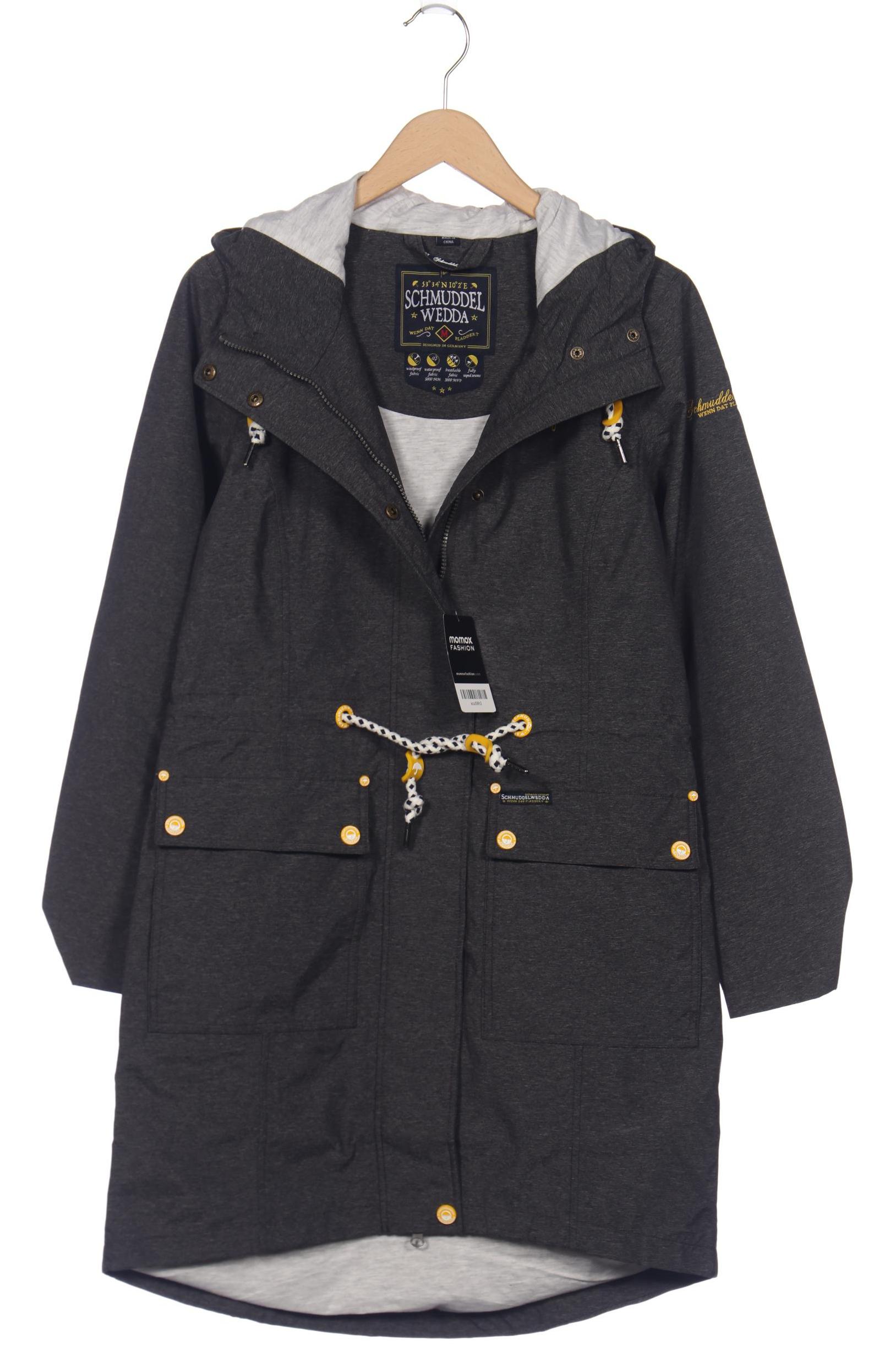 

Schmuddelwedda Damen Mantel, grau, Gr. 38