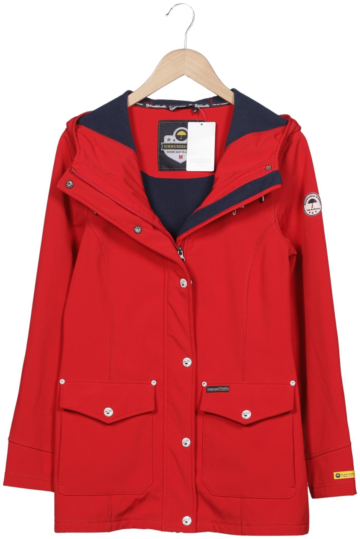 

Schmuddelwedda Damen Mantel, rot, Gr. 38
