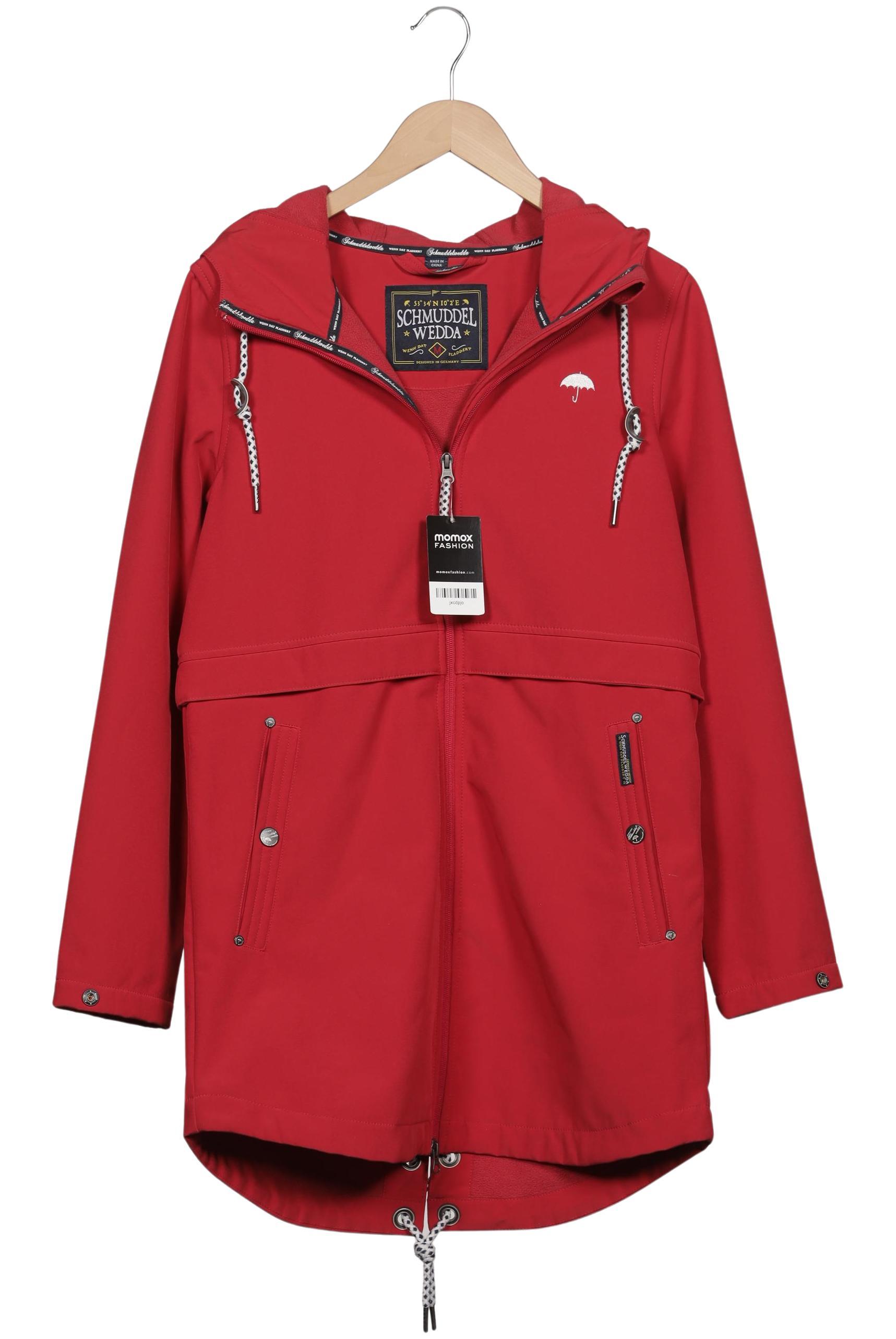 

Schmuddelwedda Damen Mantel, rot, Gr. 38