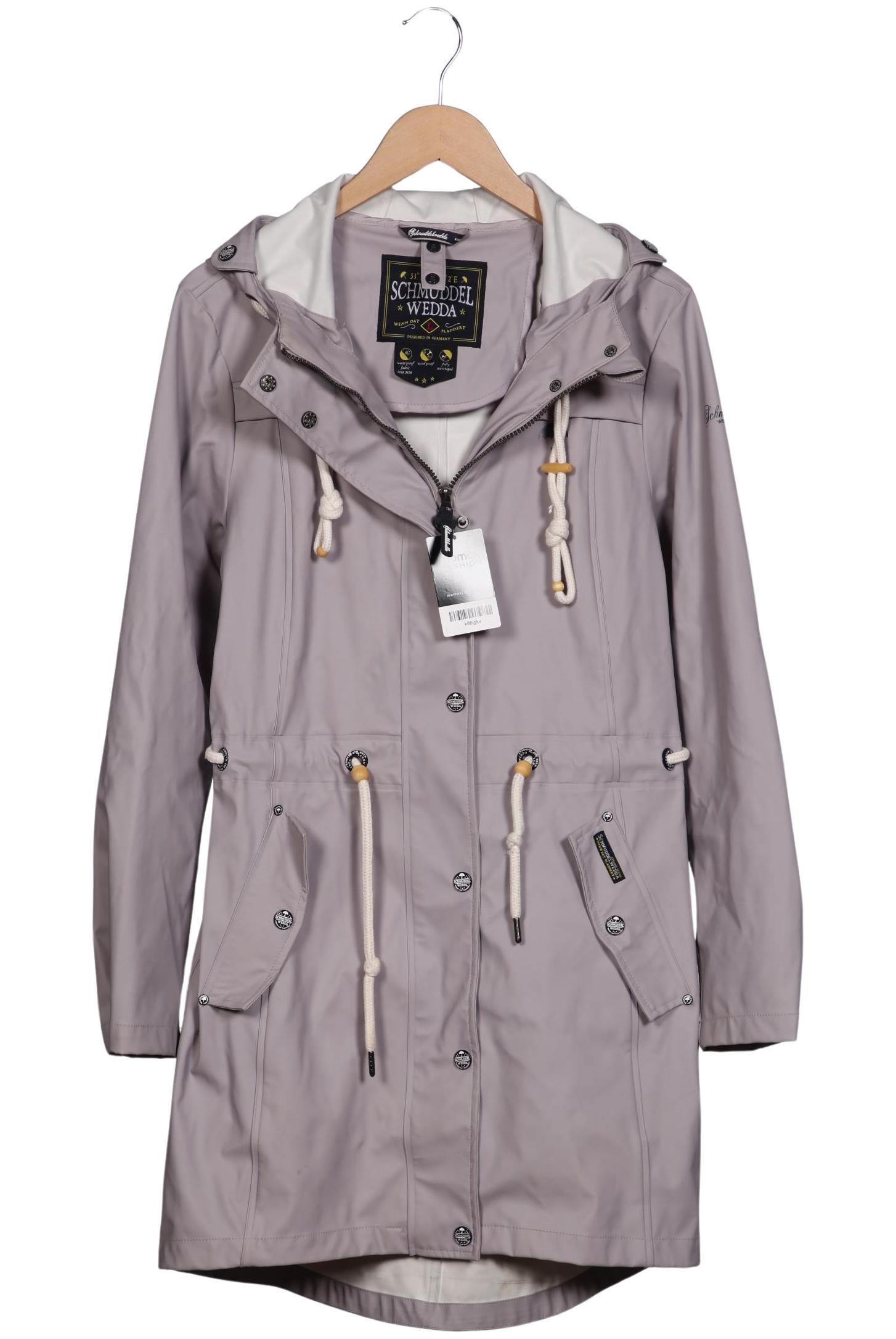 

Schmuddelwedda Damen Mantel, grau, Gr. 42