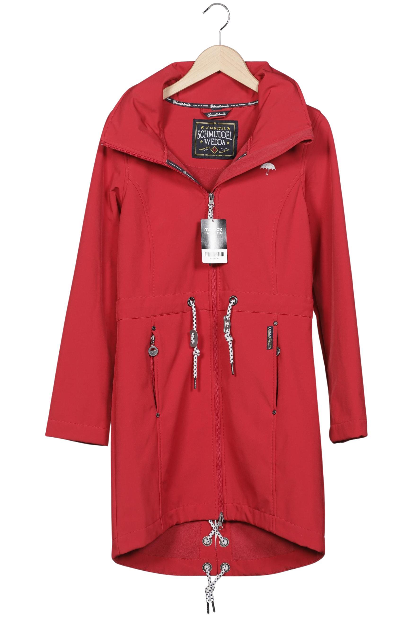

Schmuddelwedda Damen Mantel, rot, Gr. 38