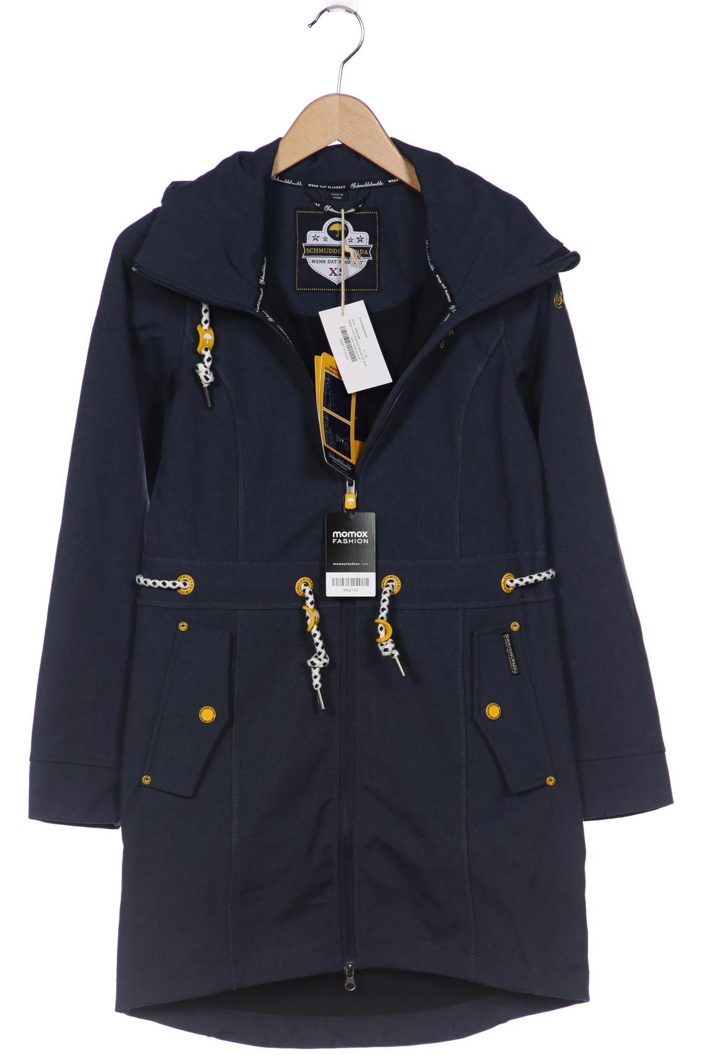 

schmuddelwedda Damen Mantel, marineblau