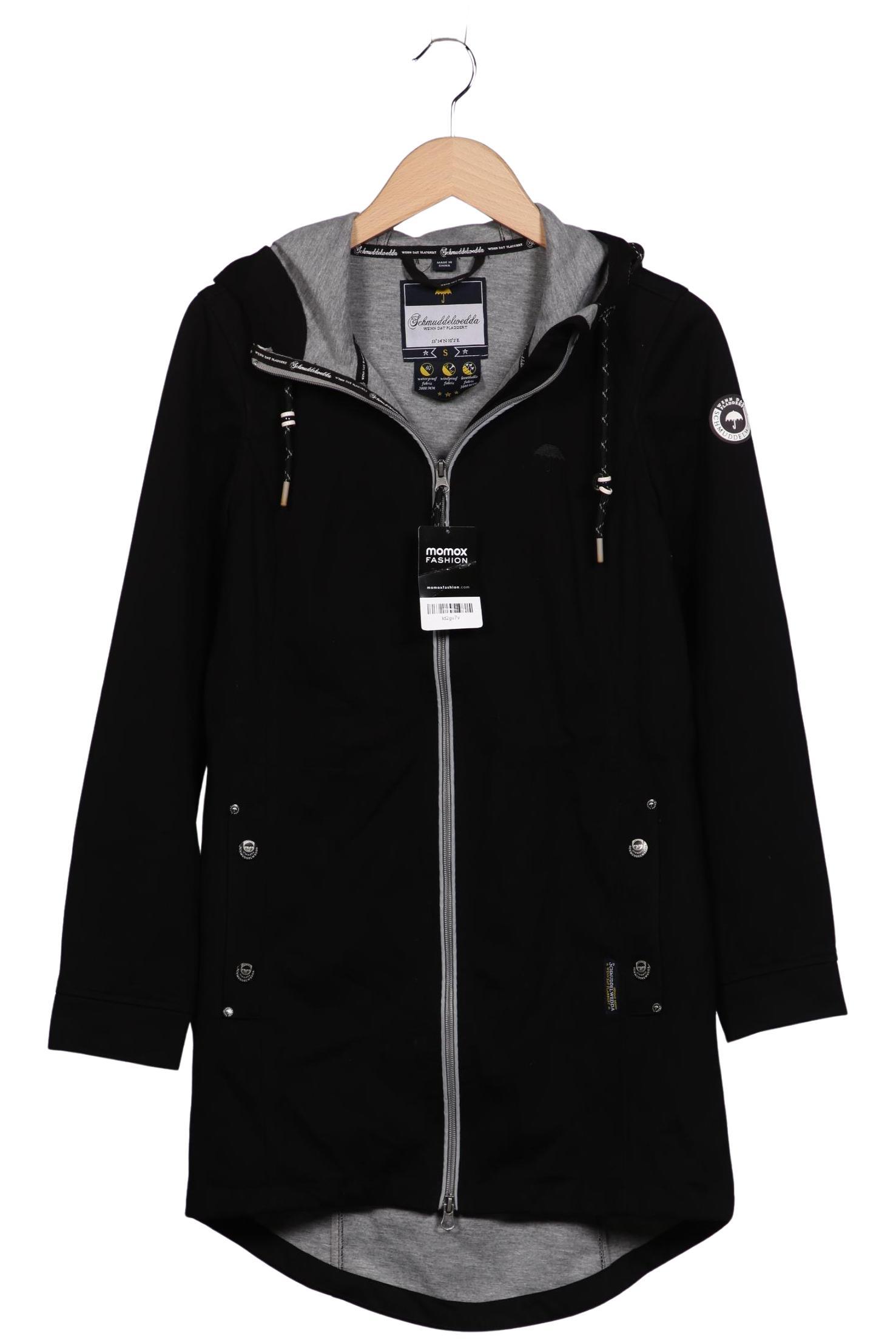 

Schmuddelwedda Damen Mantel, schwarz, Gr. 36