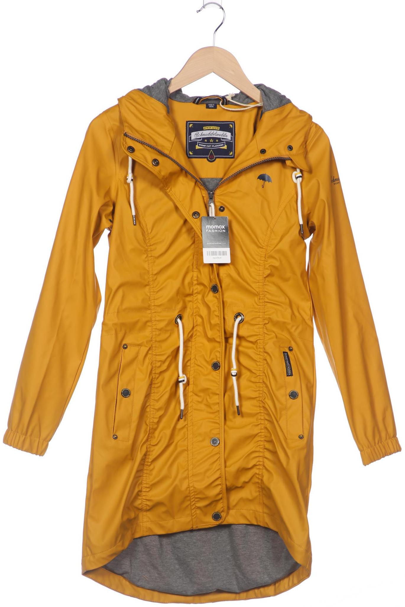 

Schmuddelwedda Damen Mantel, gelb, Gr. 34