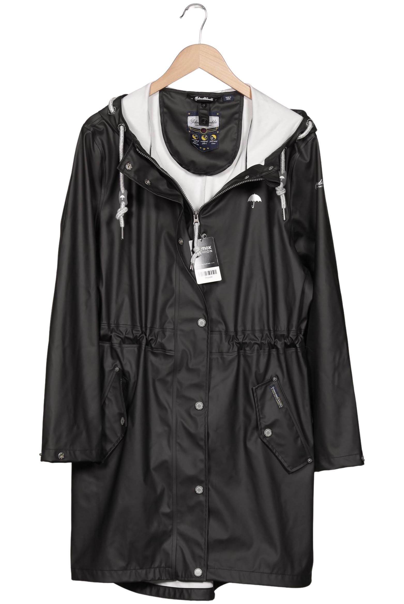 

Schmuddelwedda Damen Mantel, schwarz, Gr. 46