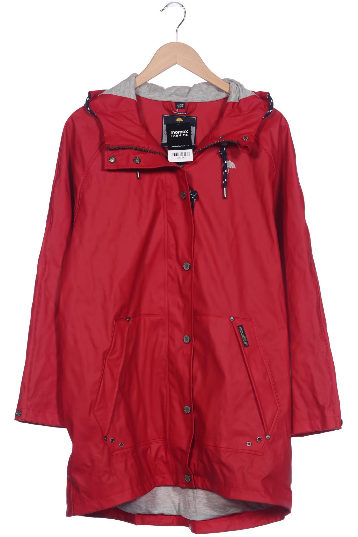 

Schmuddelwedda Damen Mantel, rot, Gr. 34