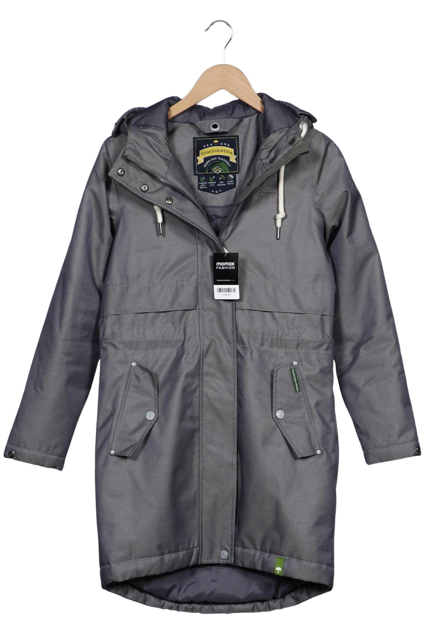 

Schmuddelwedda Damen Mantel, grau, Gr. 34