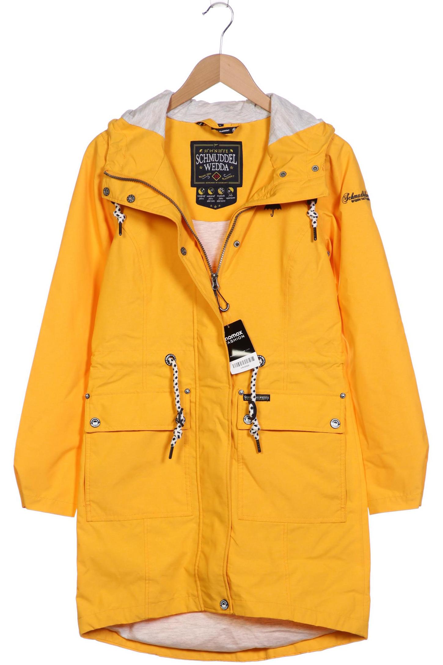 

Schmuddelwedda Damen Mantel, gelb, Gr. 34