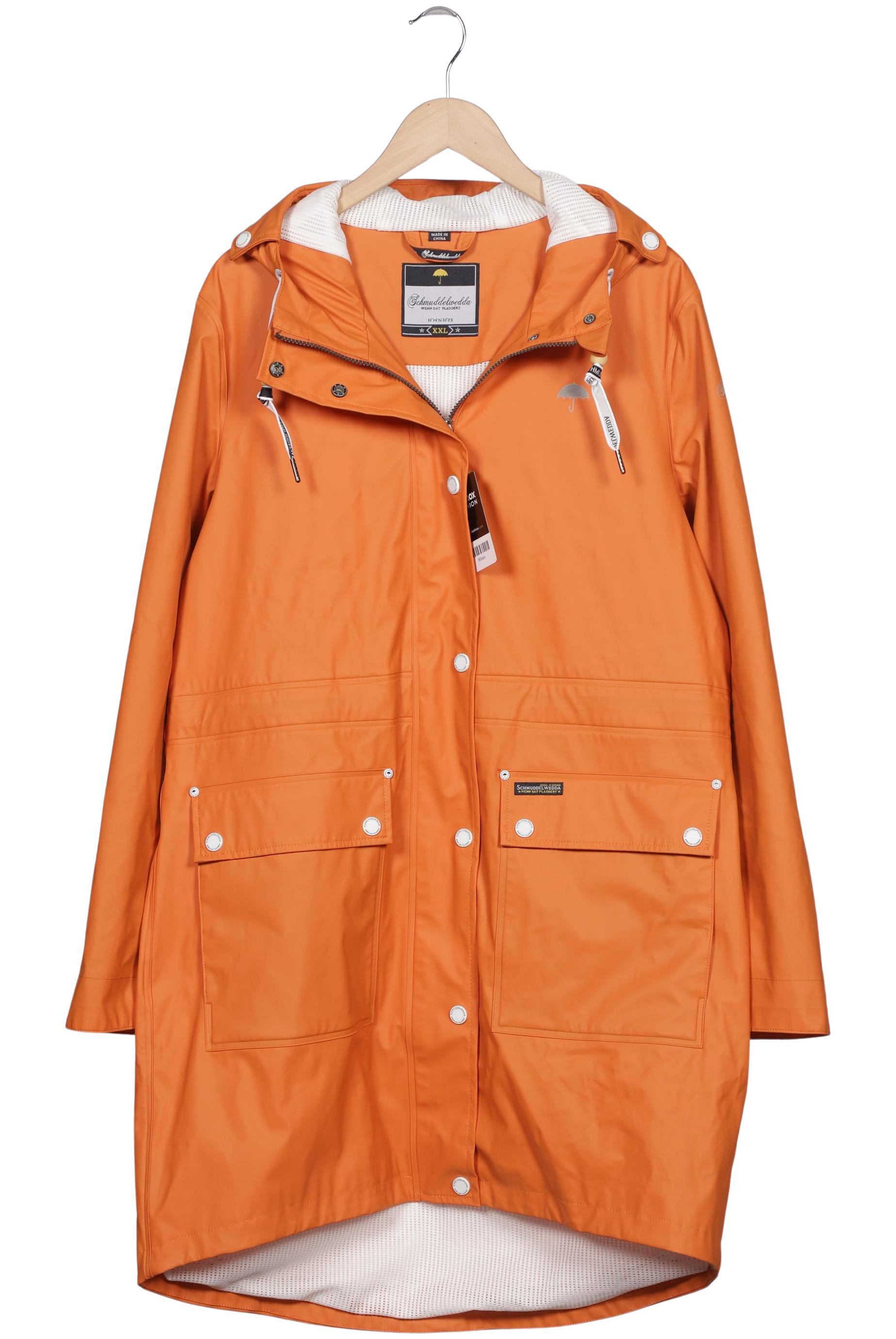 

Schmuddelwedda Damen Mantel, orange, Gr. 46