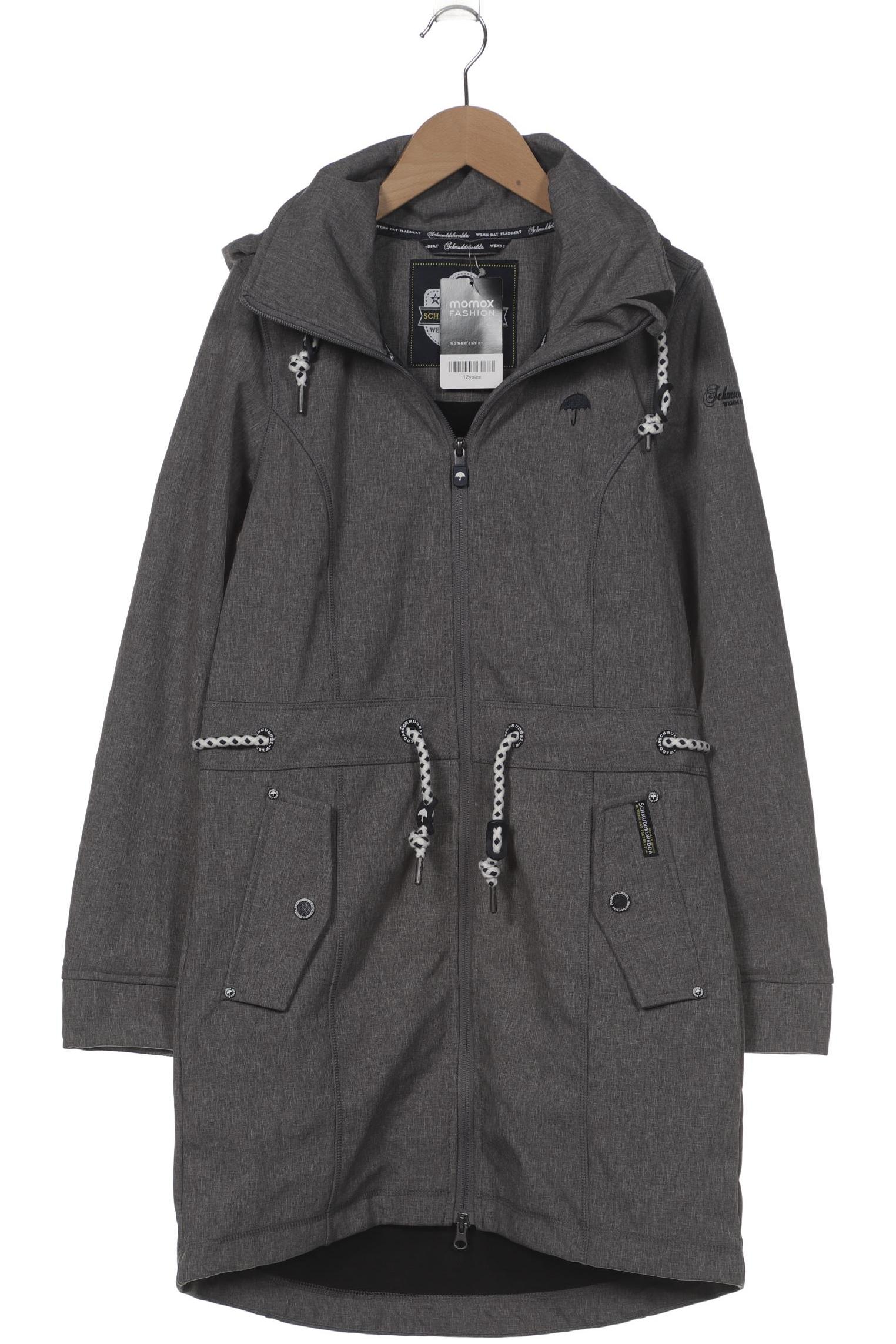 

Schmuddelwedda Damen Mantel, grau, Gr. 34