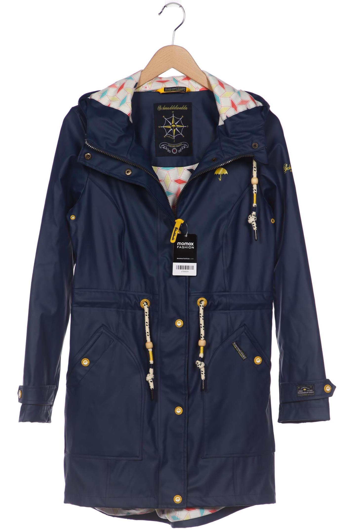 

schmuddelwedda Damen Mantel, marineblau