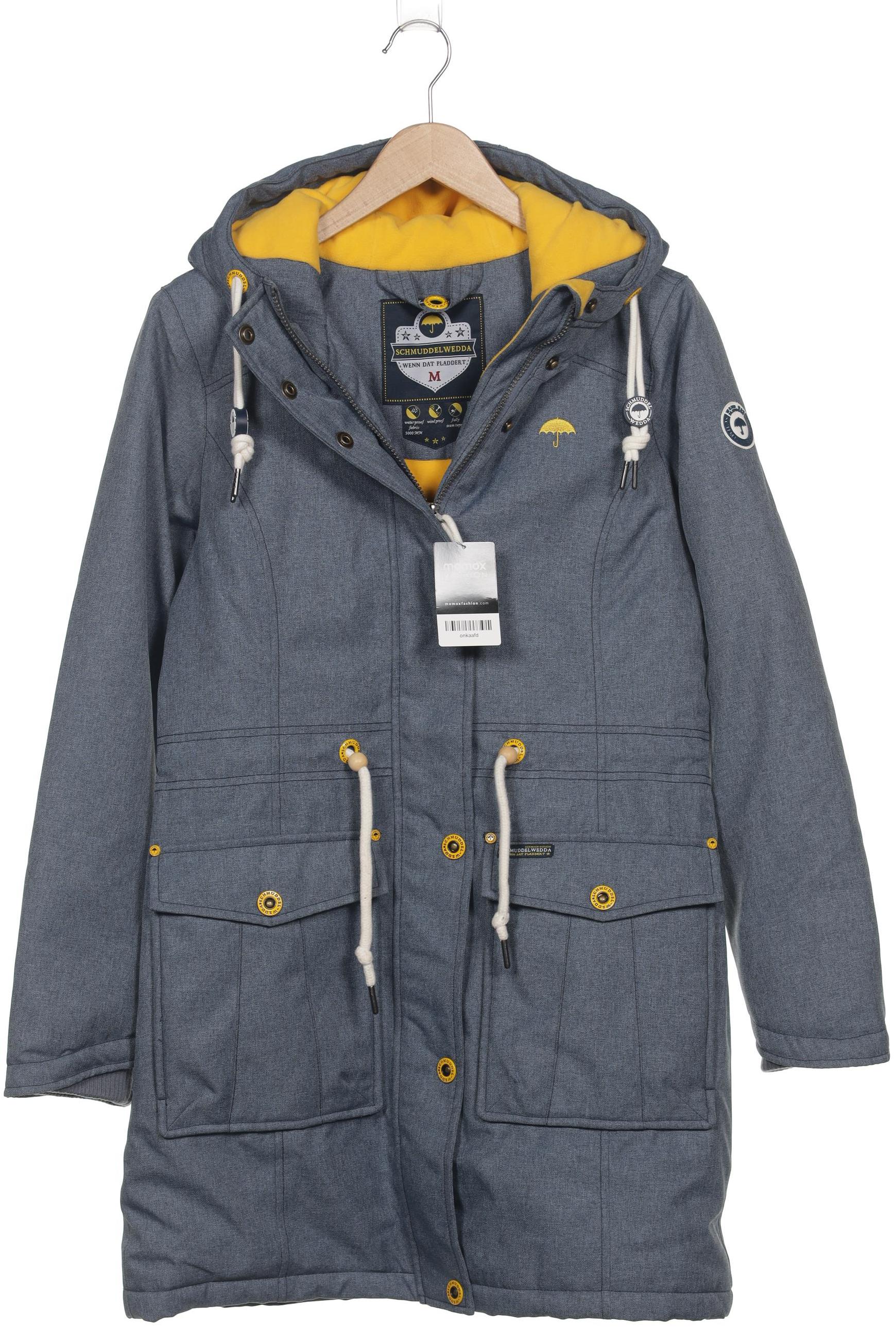 

Schmuddelwedda Damen Mantel, blau, Gr. 38