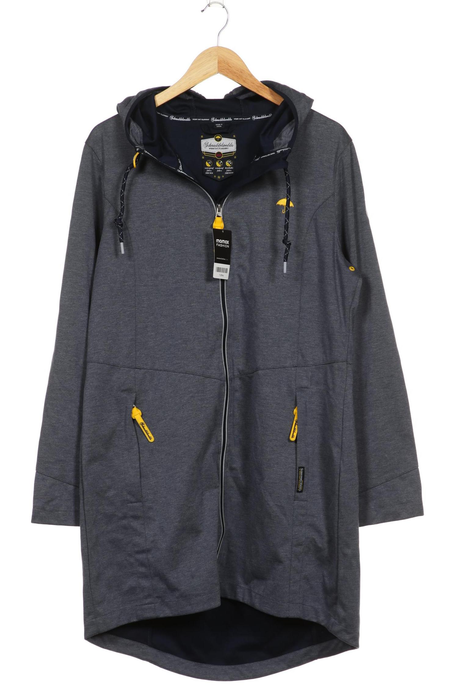 

Schmuddelwedda Damen Mantel, grau, Gr. 46