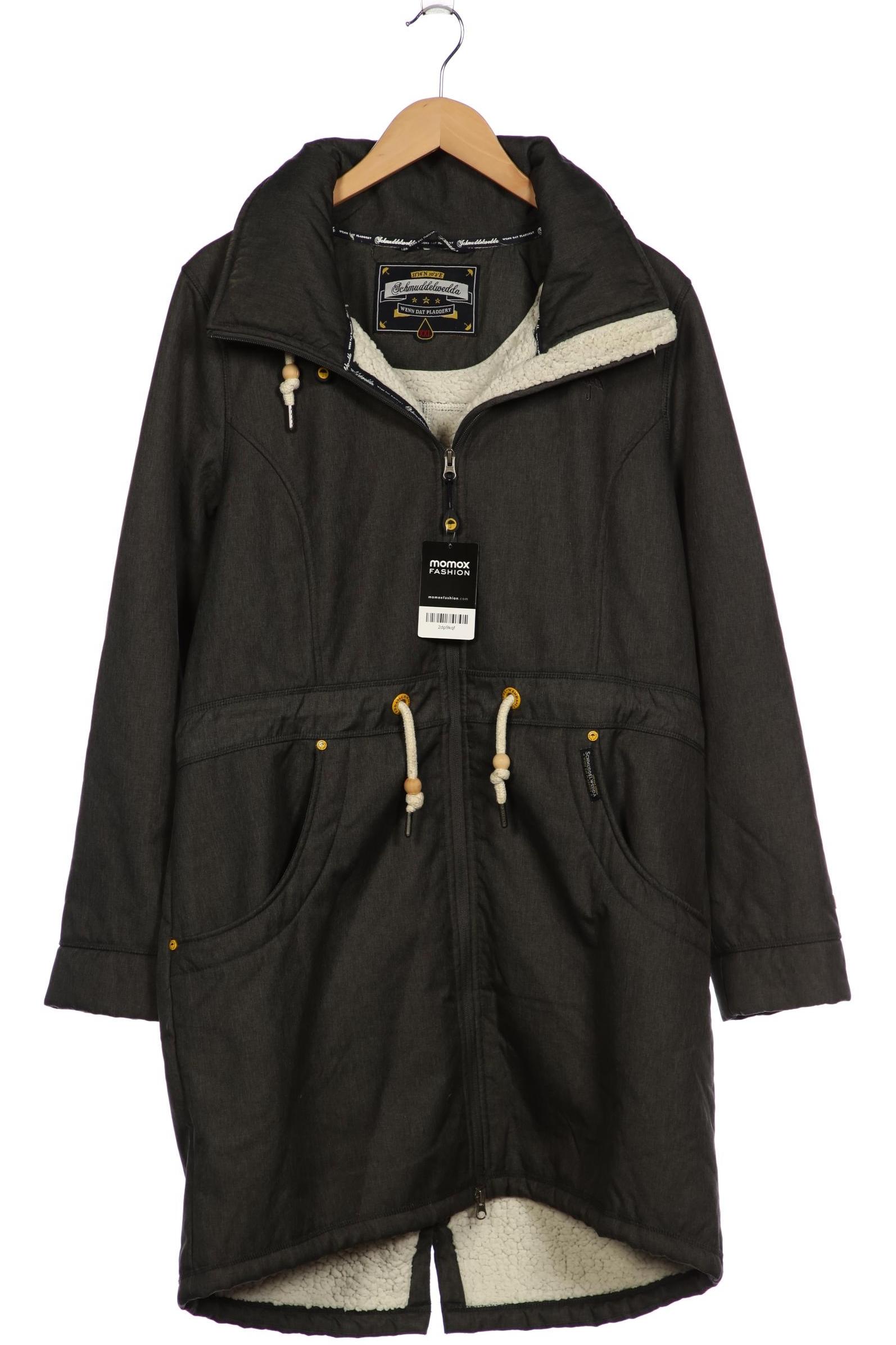 

Schmuddelwedda Damen Mantel, grau, Gr. 46