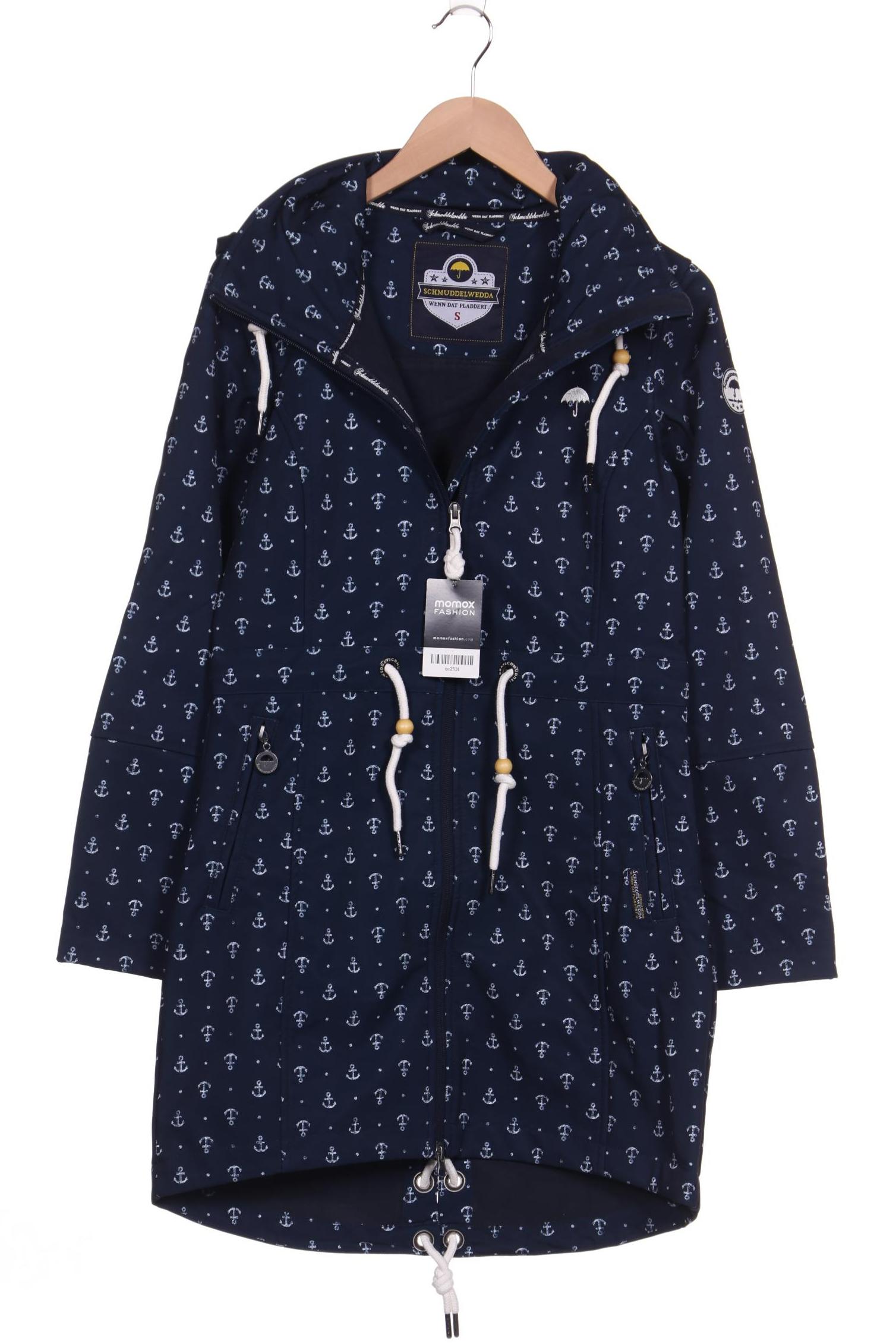 

schmuddelwedda Damen Mantel, marineblau