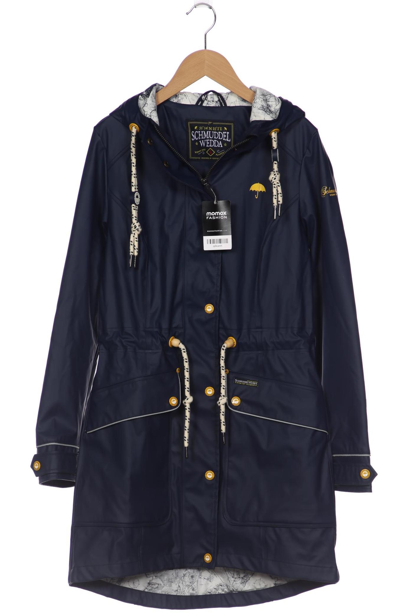 

schmuddelwedda Damen Mantel, marineblau