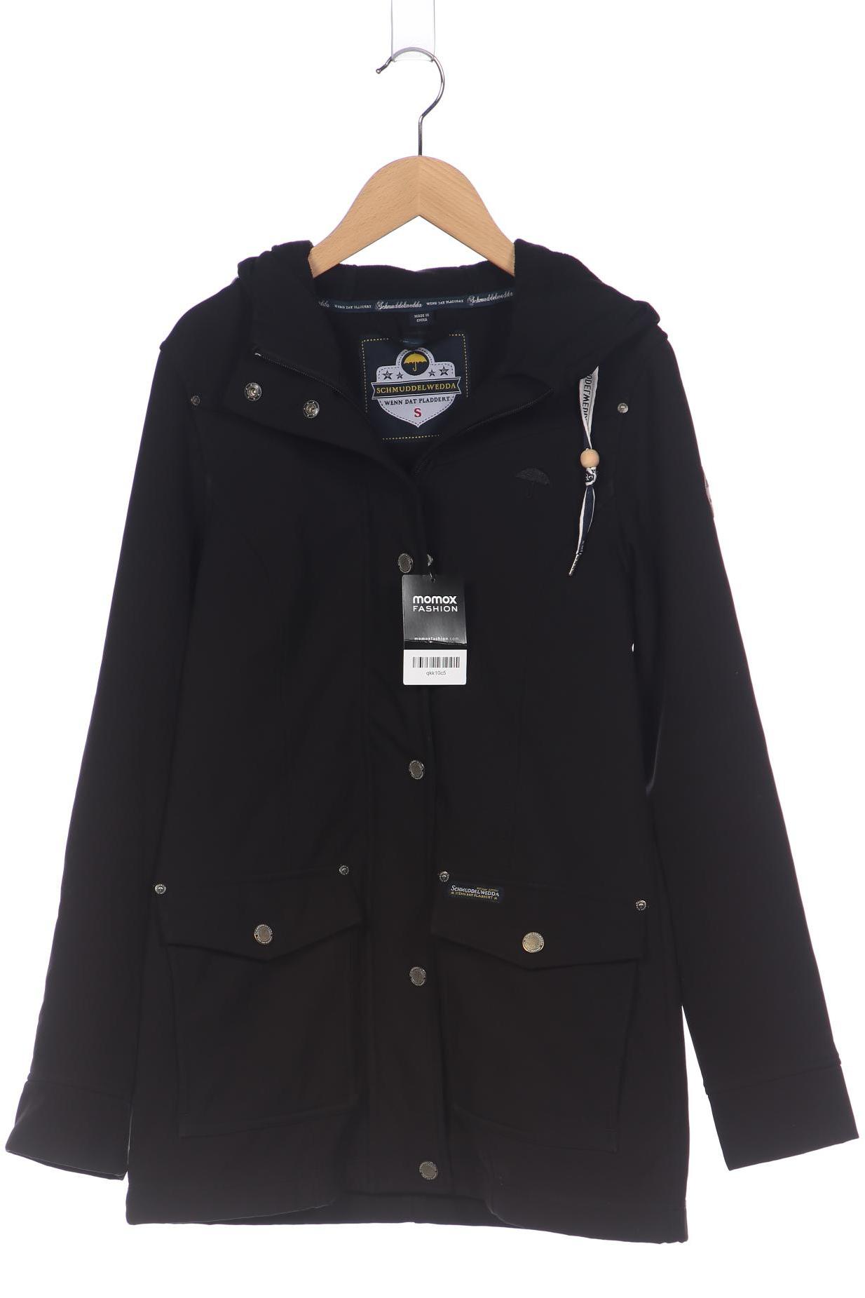 

Schmuddelwedda Damen Mantel, schwarz, Gr. 36