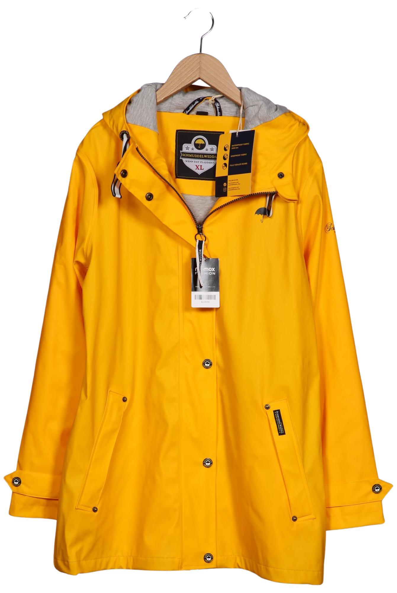 

Schmuddelwedda Damen Mantel, gelb, Gr. 44