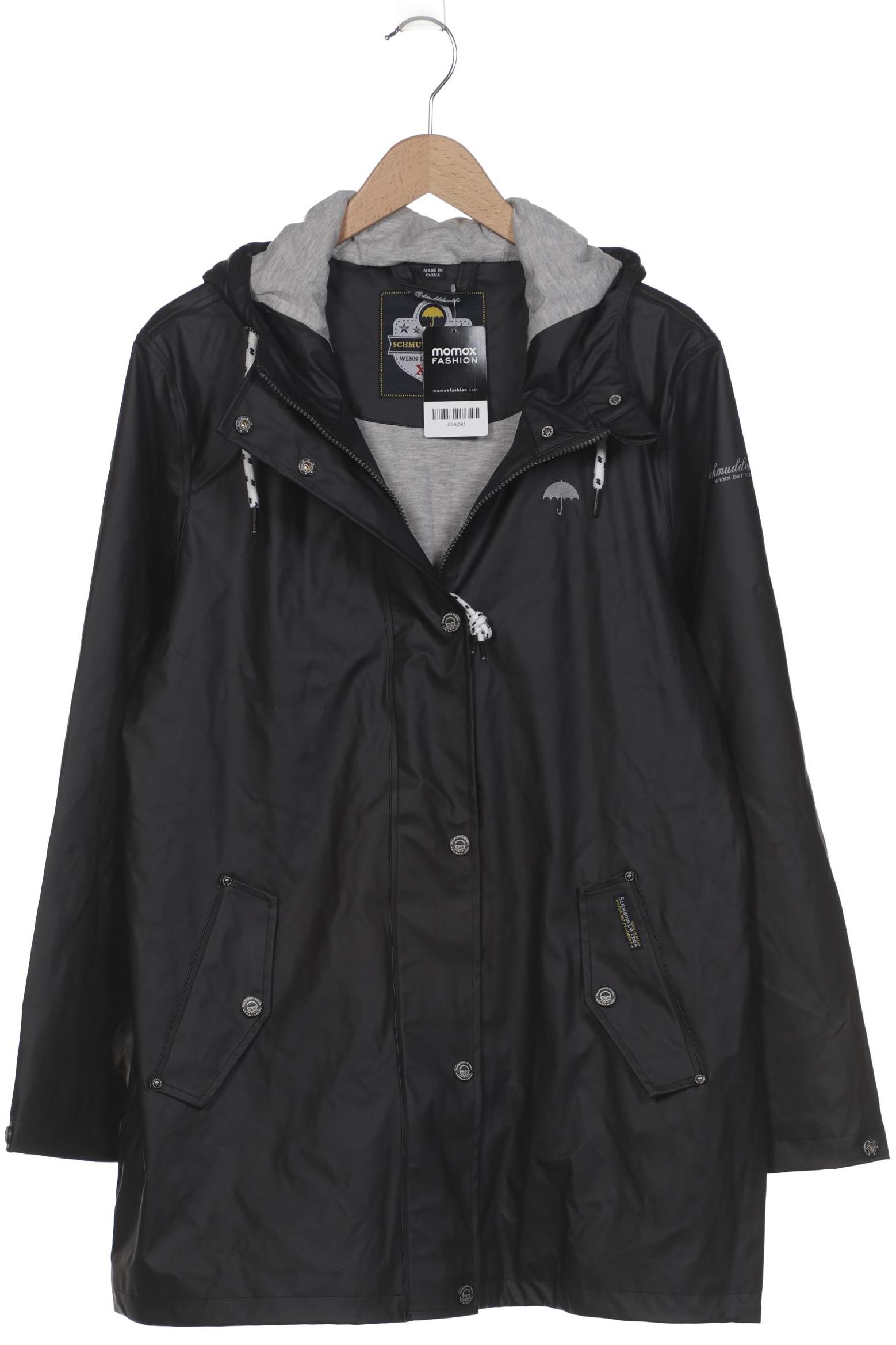

Schmuddelwedda Damen Mantel, schwarz, Gr. 46