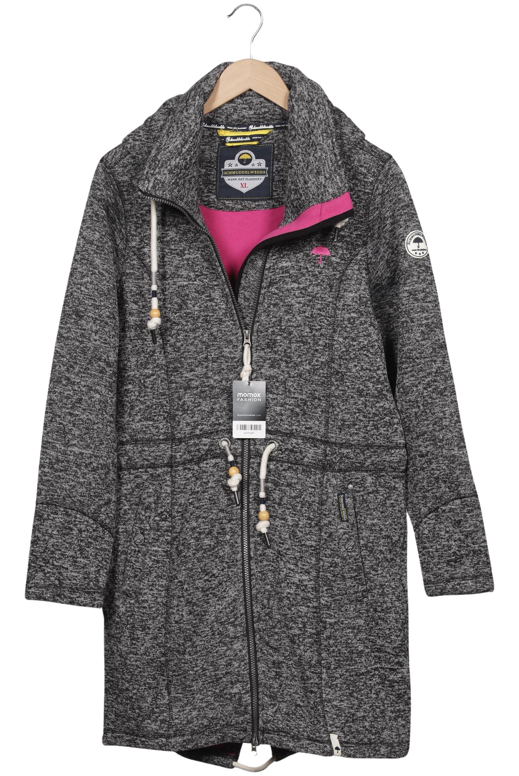 

Schmuddelwedda Damen Mantel, grau, Gr. 44