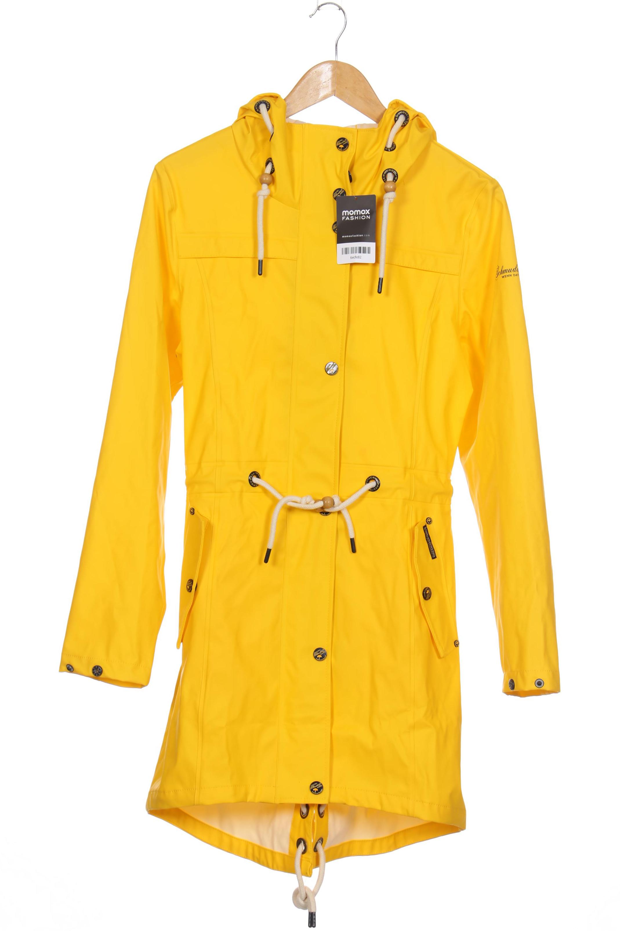 

Schmuddelwedda Damen Mantel, gelb, Gr. 38