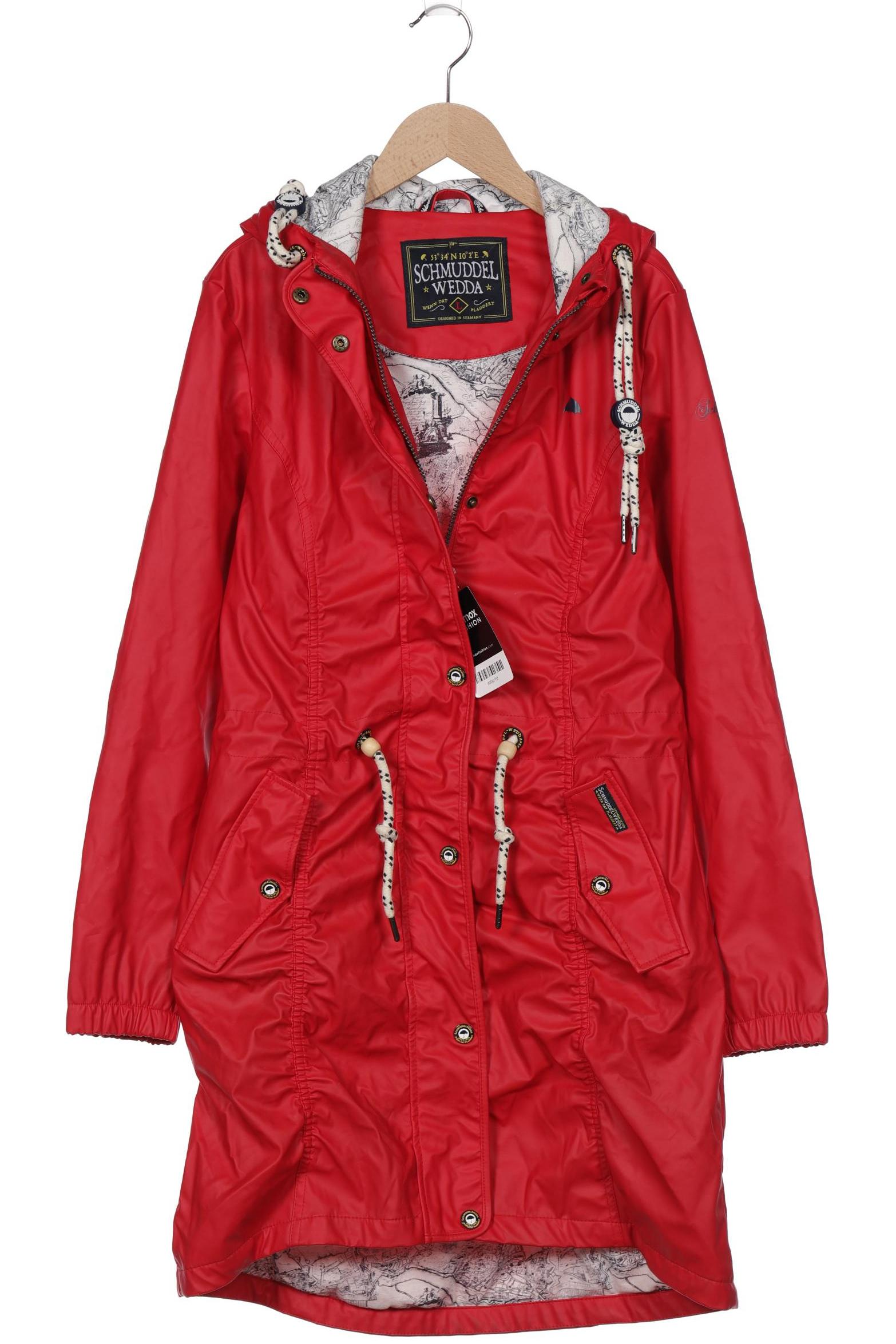 

schmuddelwedda Damen Mantel, rot